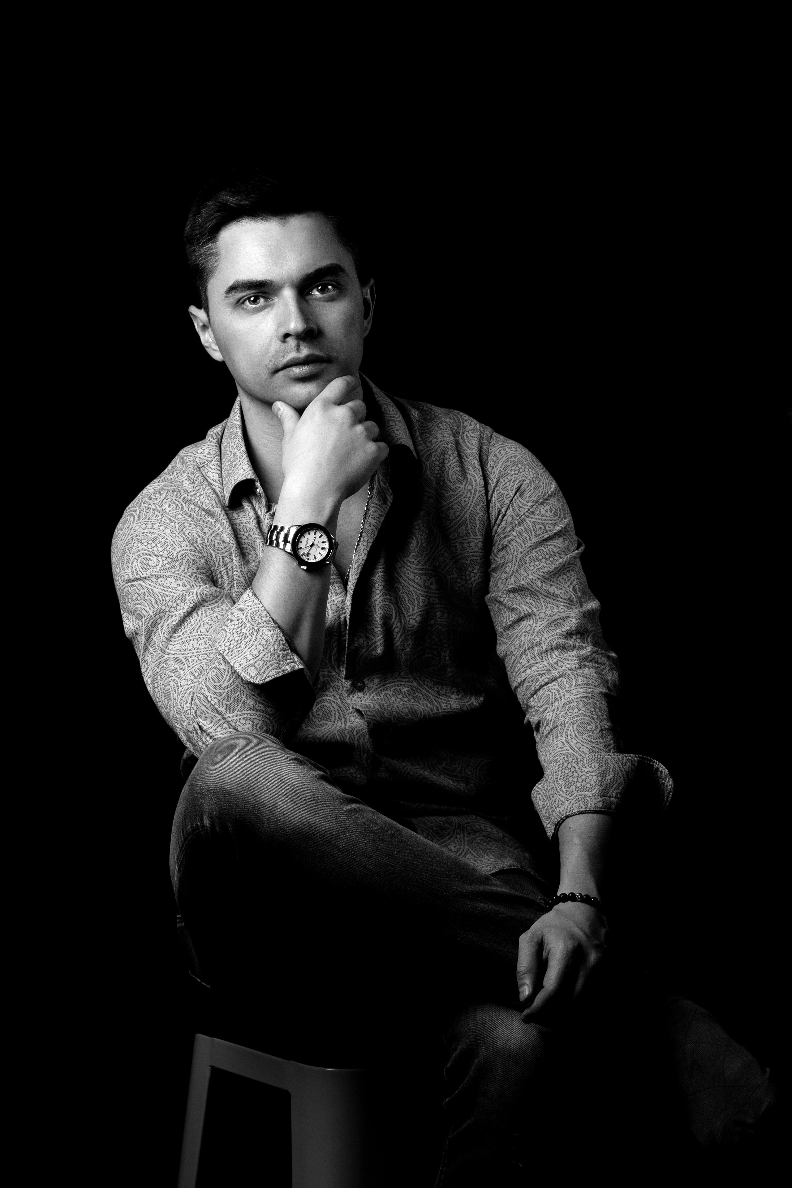 Мужская фотосессия в городе Москва. Фотограф И. Полозов