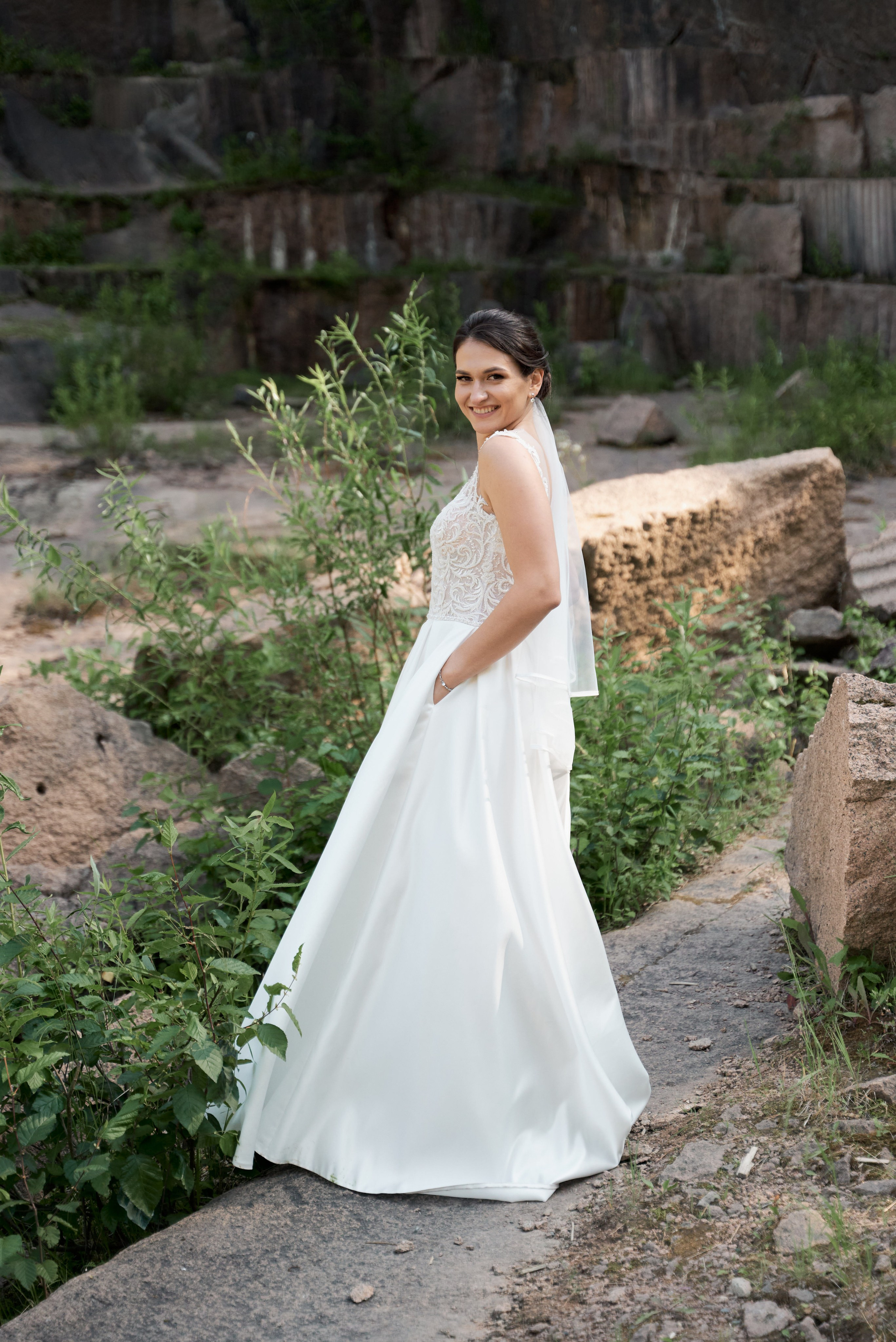 Гранитный карьер. Свадебный фотограф Александр Браво