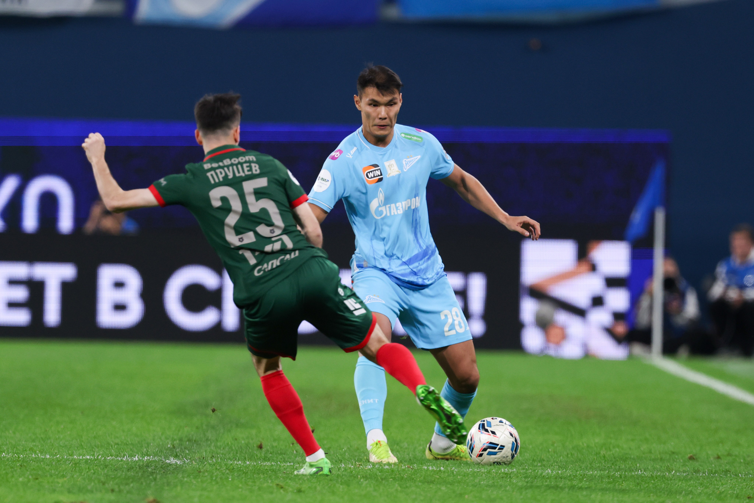 ФК «Зенит» — ФК «Локомотив» 14 тур РПЛ 01.11.2025. Спортивный и репортажный фотограф Антон Тереханов