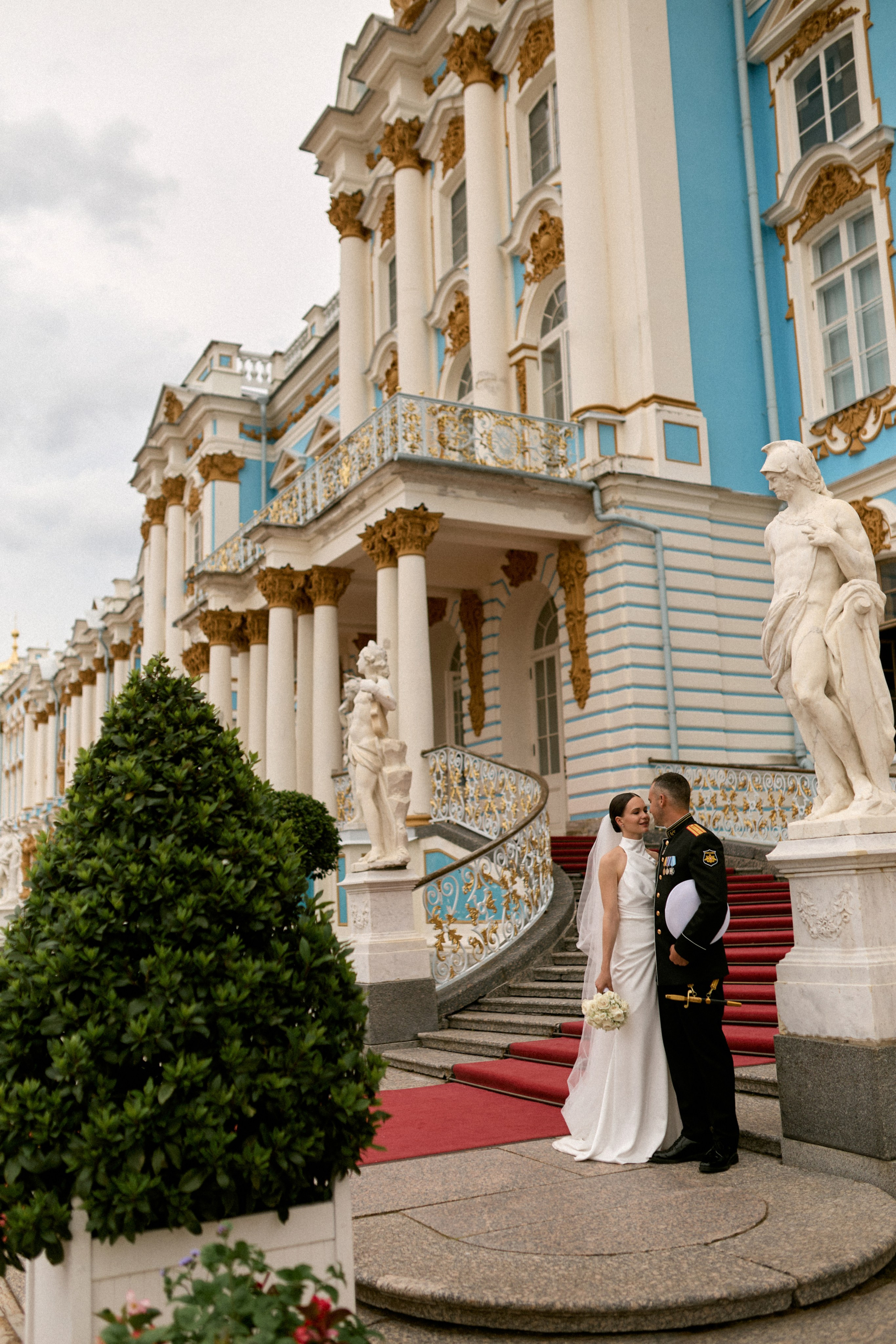 Свадебная фотосессия в резиденции Президента. Сестры Карабаза. Фотографы и ретушеры в Москве и Санкт-Петербурге