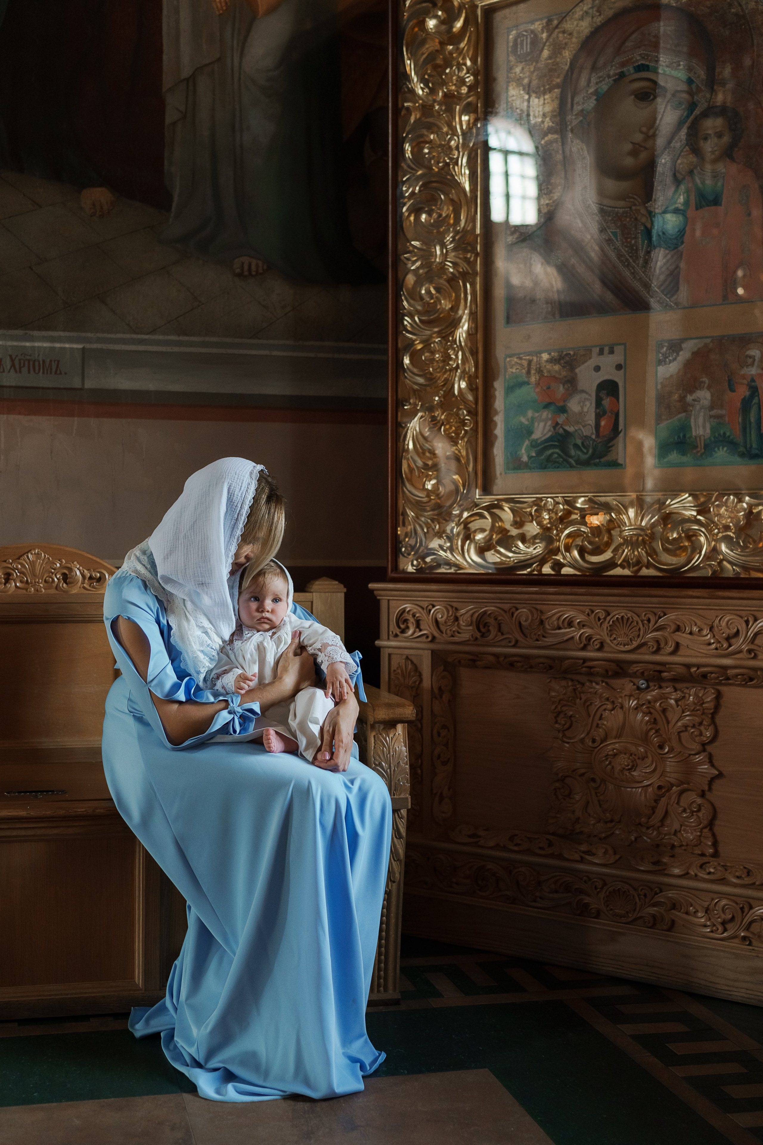 Съемка в храме