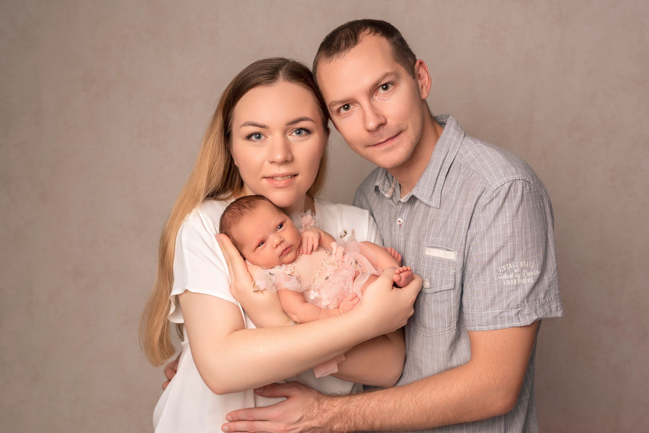 Съемка новорожденного в стиле классик