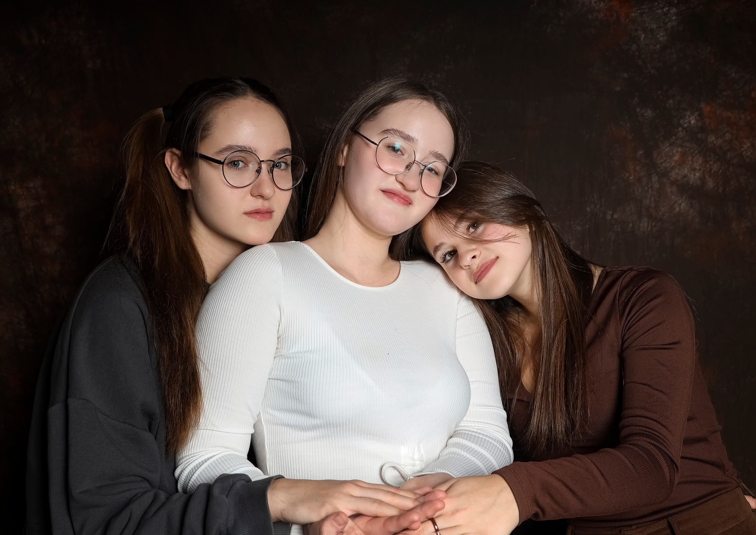 Кристина, Дарья и Вероника. Фотограф Ирина Смолина в г. Шимановске/Амурская область