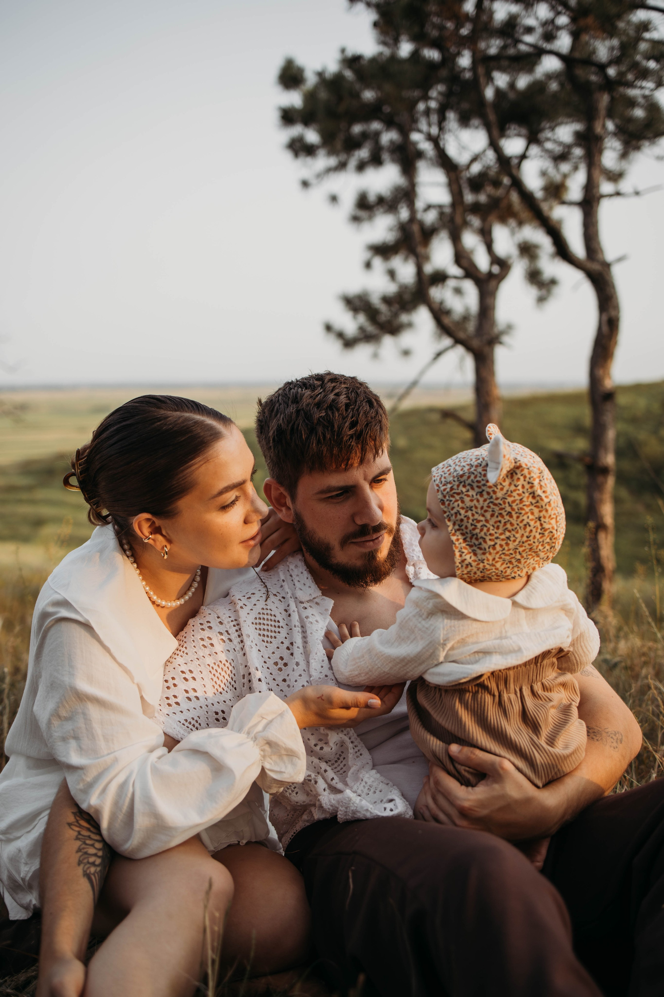 Про маленькую Аглаю и ее маму и папу. Фотограф Алевтина Матешук