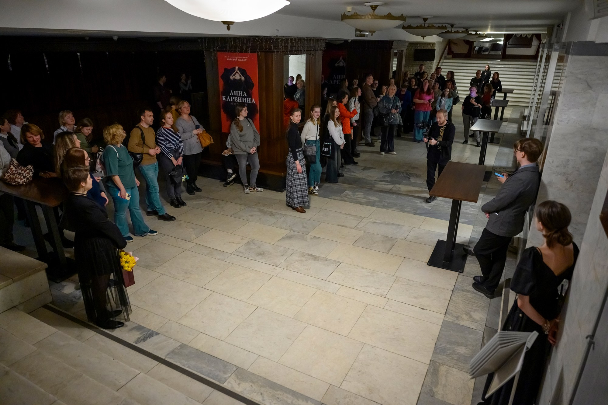 Репортажная съемка мероприятия «Ночь театров» в Московском театре оперетты. 2025. Фотограф Анна Мельникова | Москва