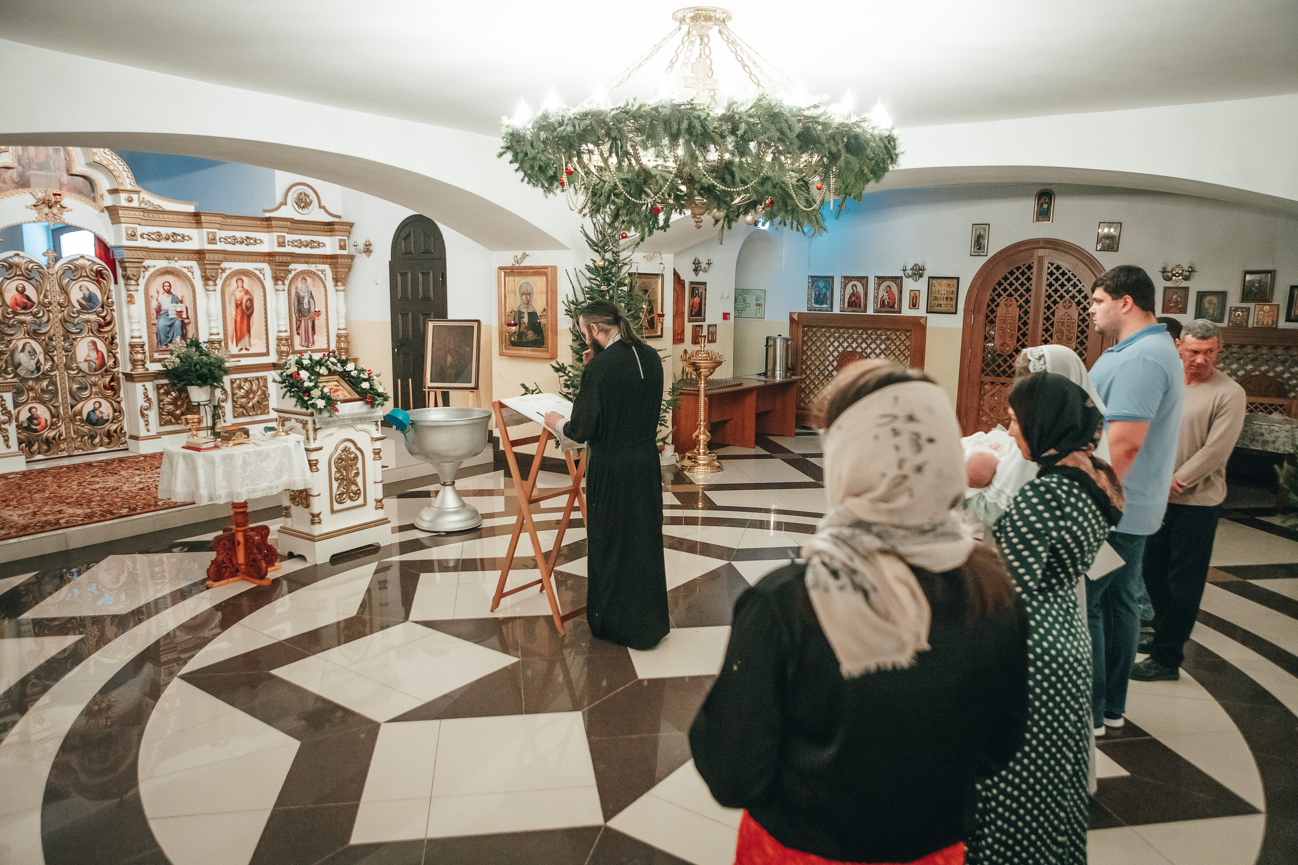 Крестины Лукерьи. Семейный и детский фотограф в г. Новосибирске Макеева Анастасия