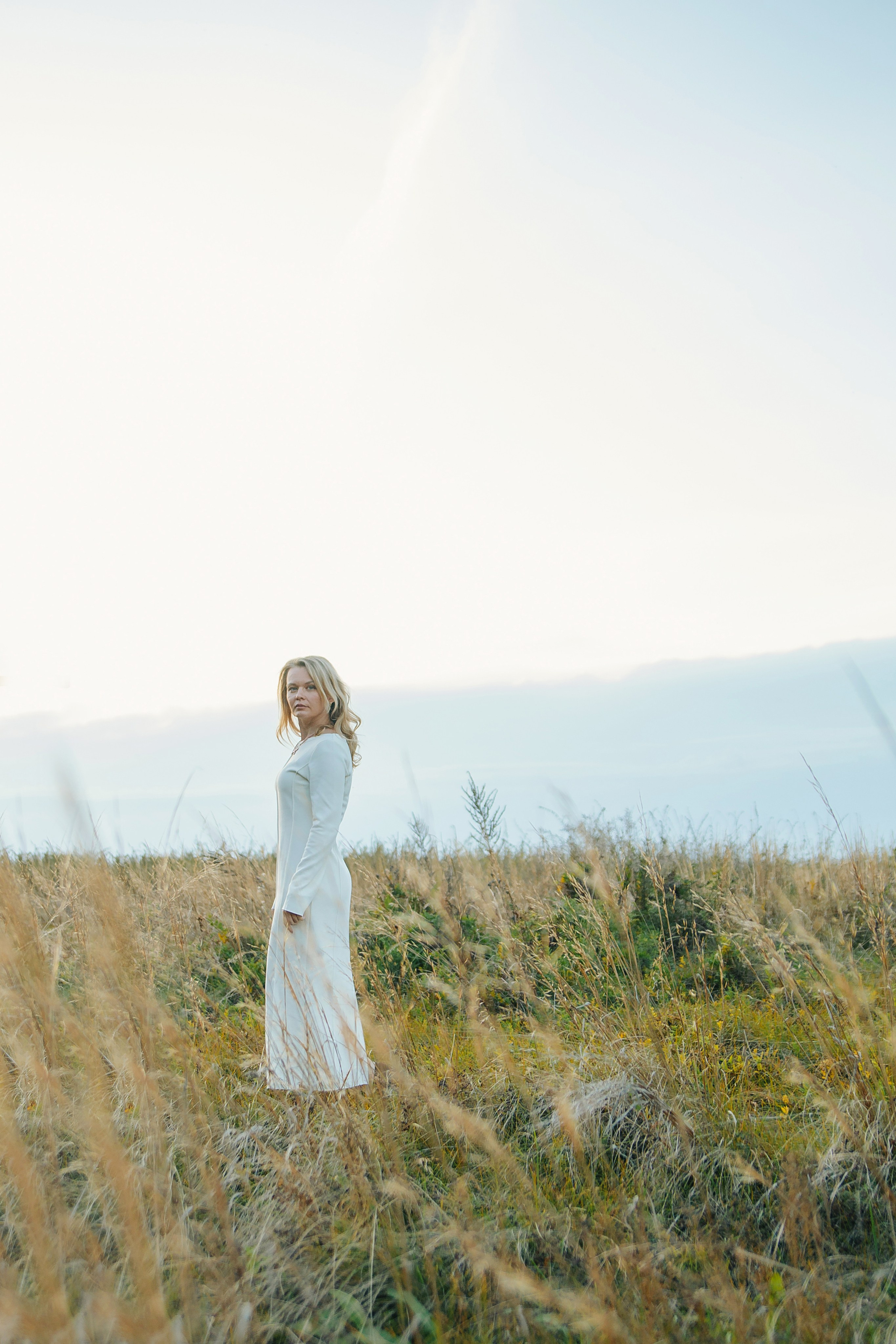 Настя, съемка на море и в поле. Выпускные альбомы Искитим, Бердск и Новосибирск Крюкова Елена