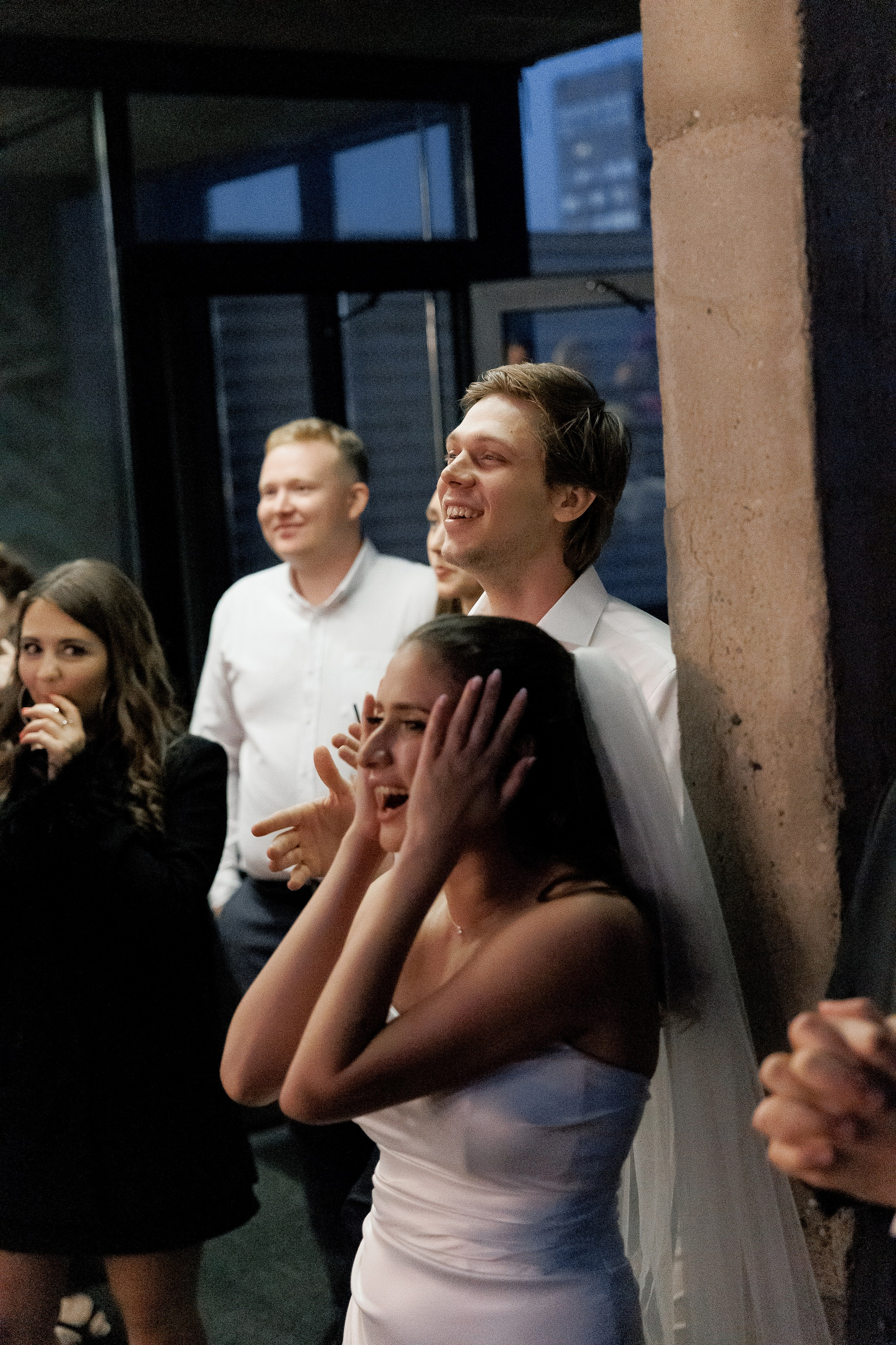 Свадебная вечеринка лофт Телескоп. Свадебный фотограф Домодедово Москва Катерина Алехина