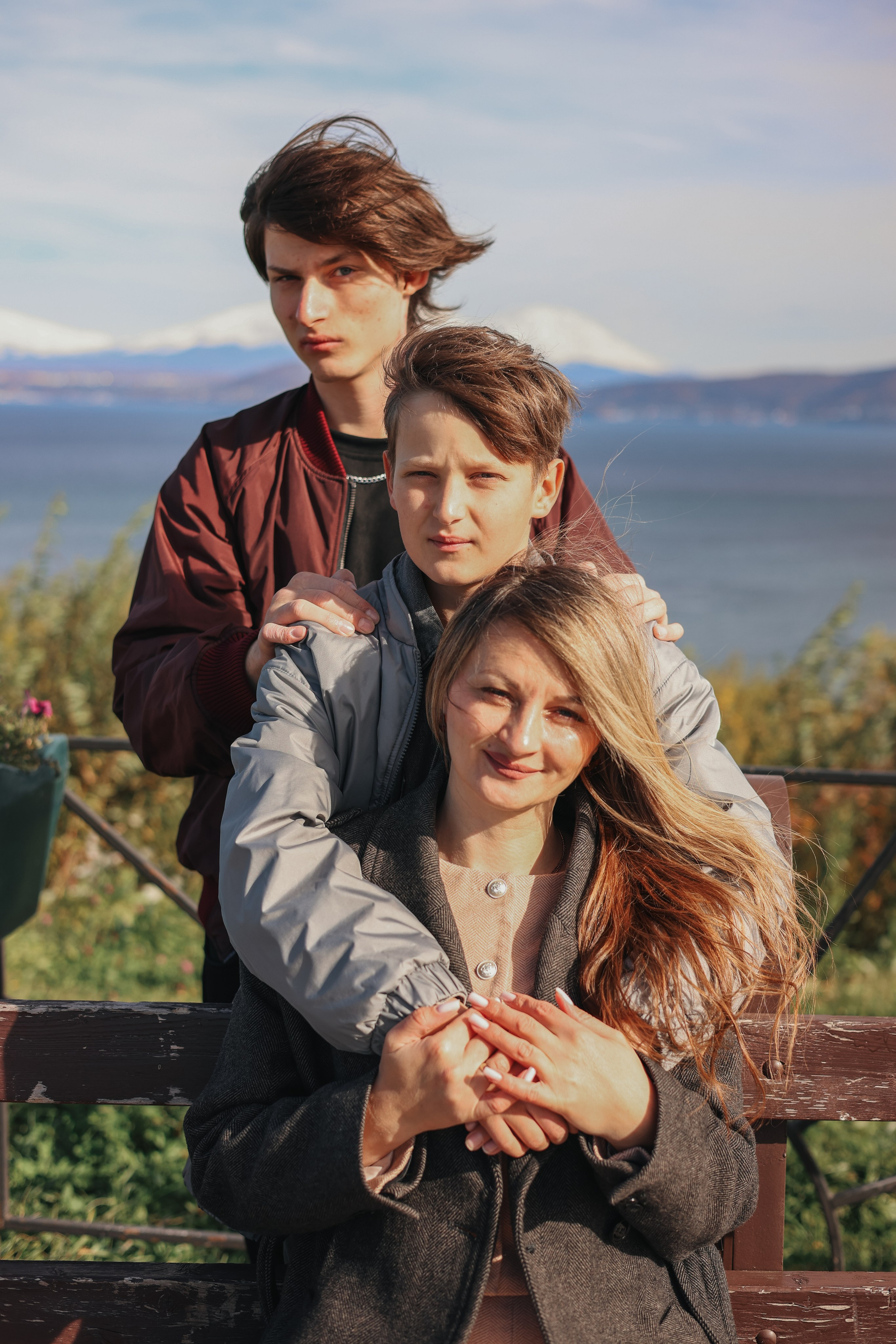 Сцена из нашей осени: ждем тебя домой». Школьный и семейный фотограф Ольга Смирнова