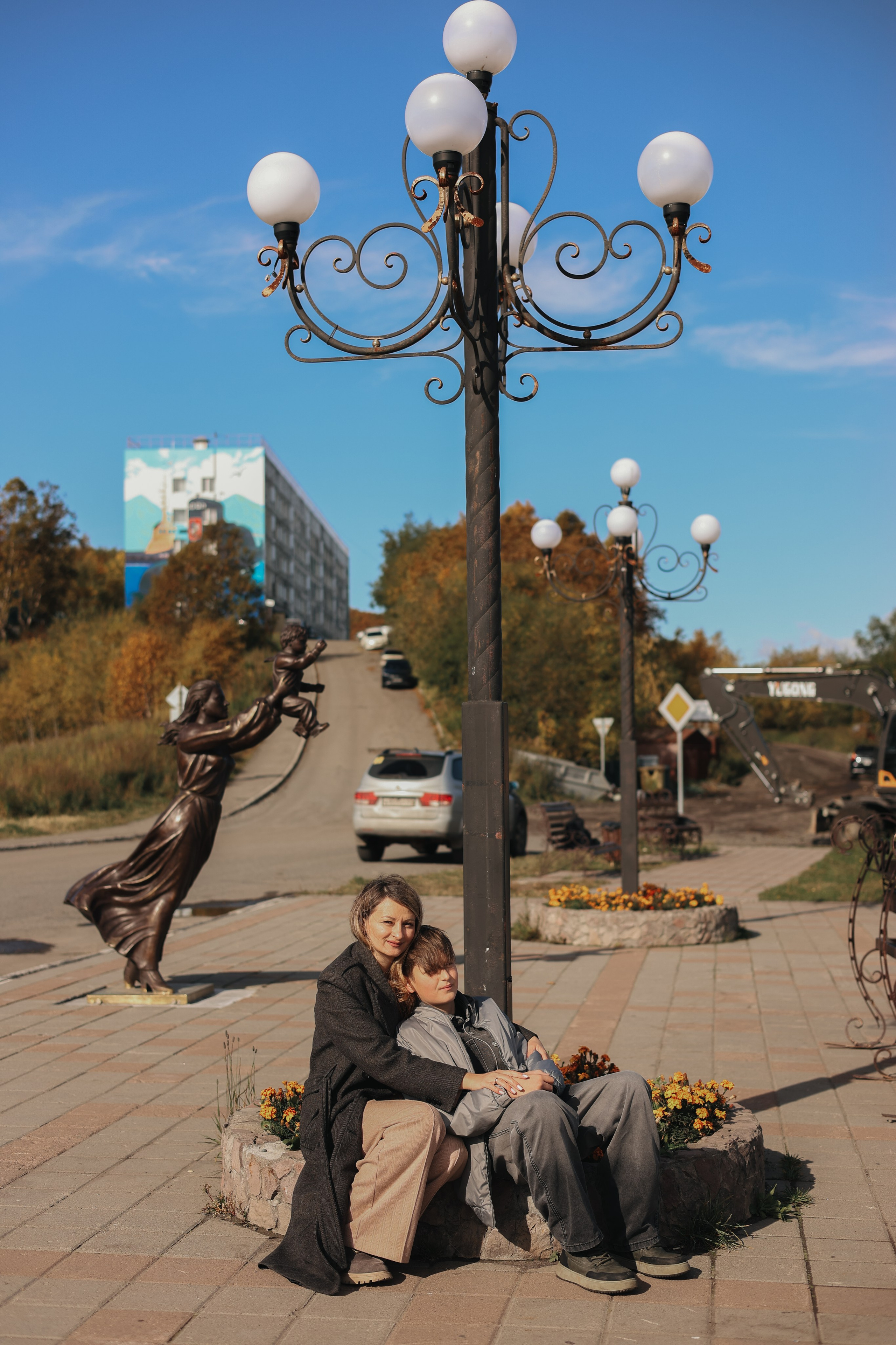 Сцена из нашей осени: ждем тебя домой». Школьный и семейный фотограф Ольга Смирнова