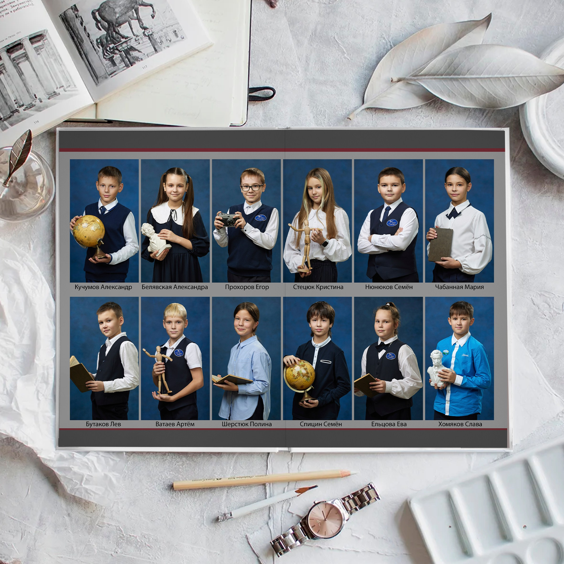 Фотокнига «Эталон». Выпускной альбом Новосибирск