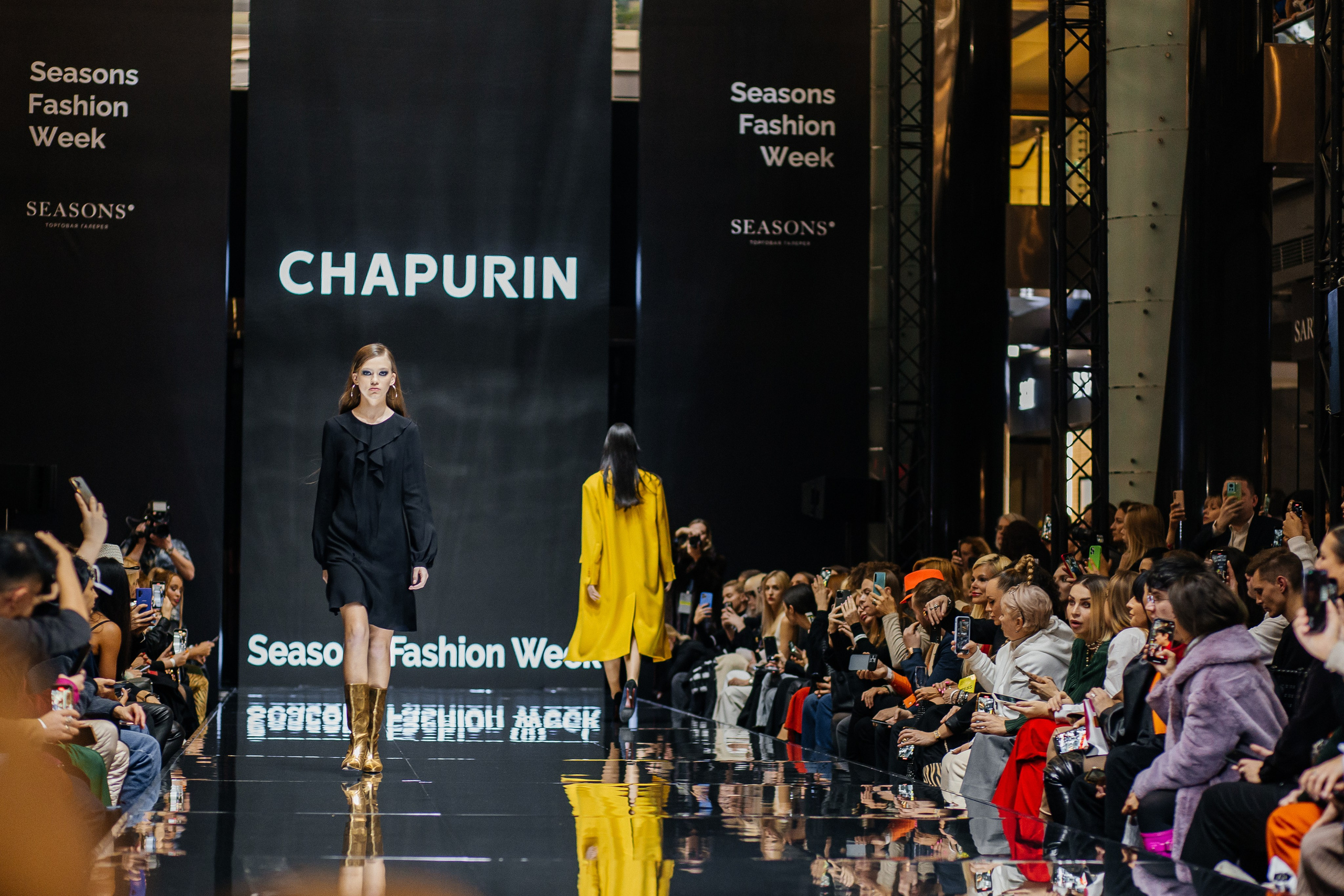 Репортажная съемка показа дизайнера Chapurin. Фотограф в Подольске — Мария Бучнева