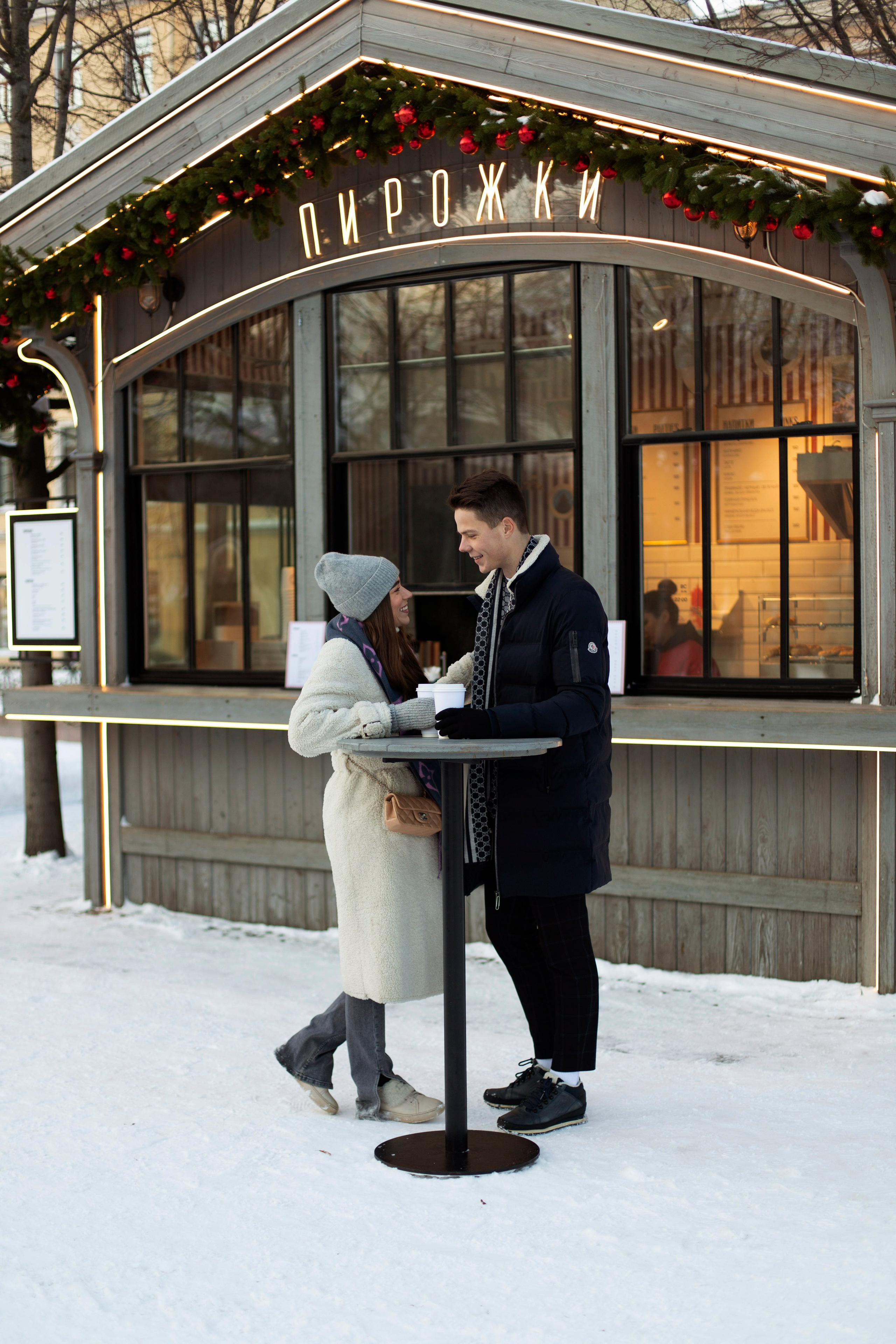 Новогоднее Love-story. Свадебный и портретный фотограф в Санкт-Петербурге Надежда Чечулина