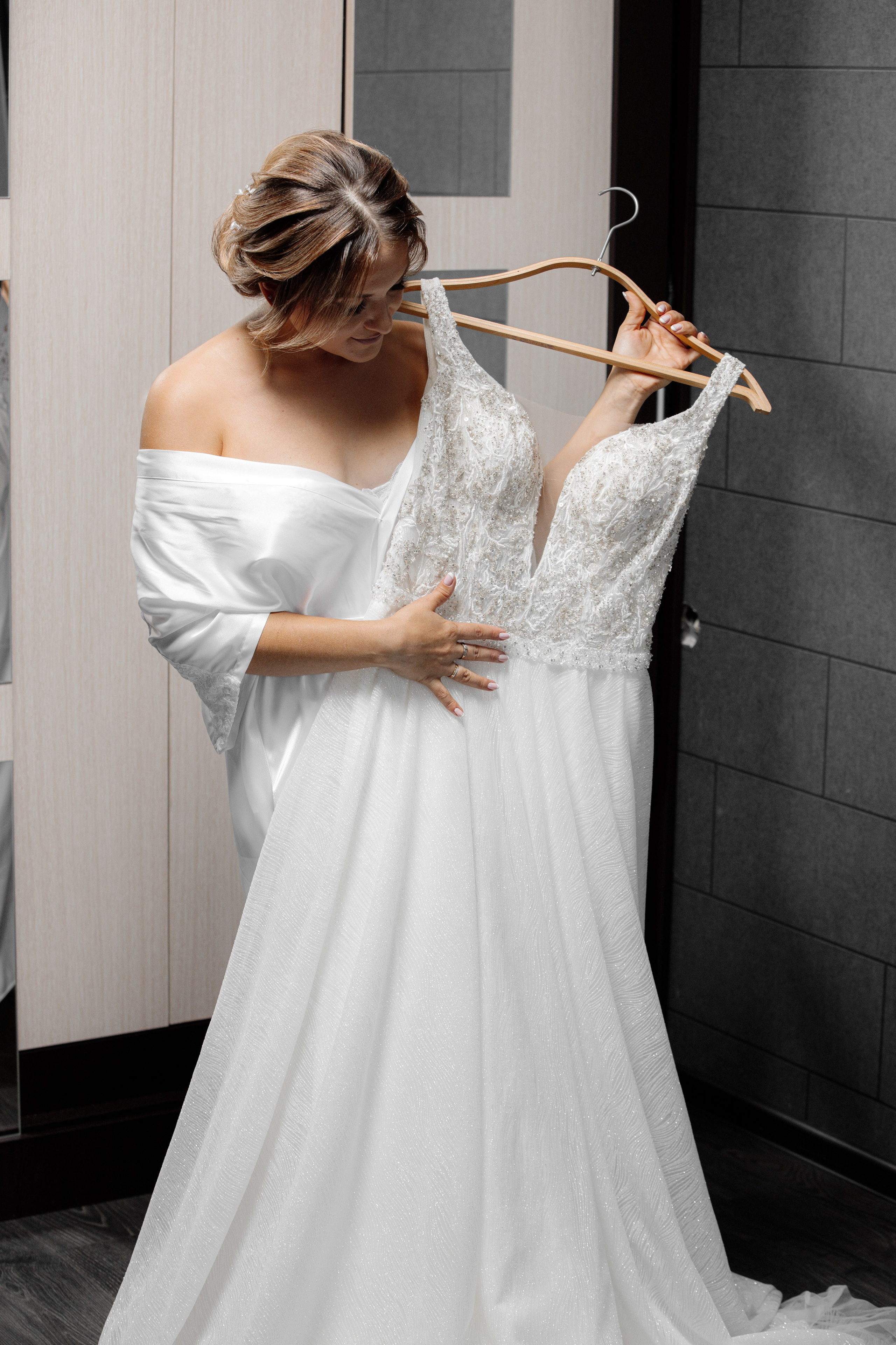 Сборы невесты. Свадебная съёмка в Москве