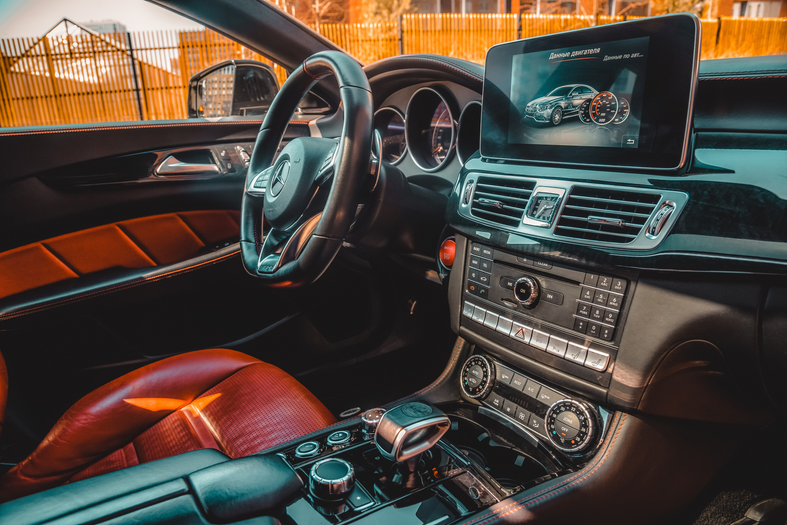 Фотографии Mercedes CLS 63s AMG в&nbsp;Новосибирске. Автомобильный фотограф Чанчин Владимир