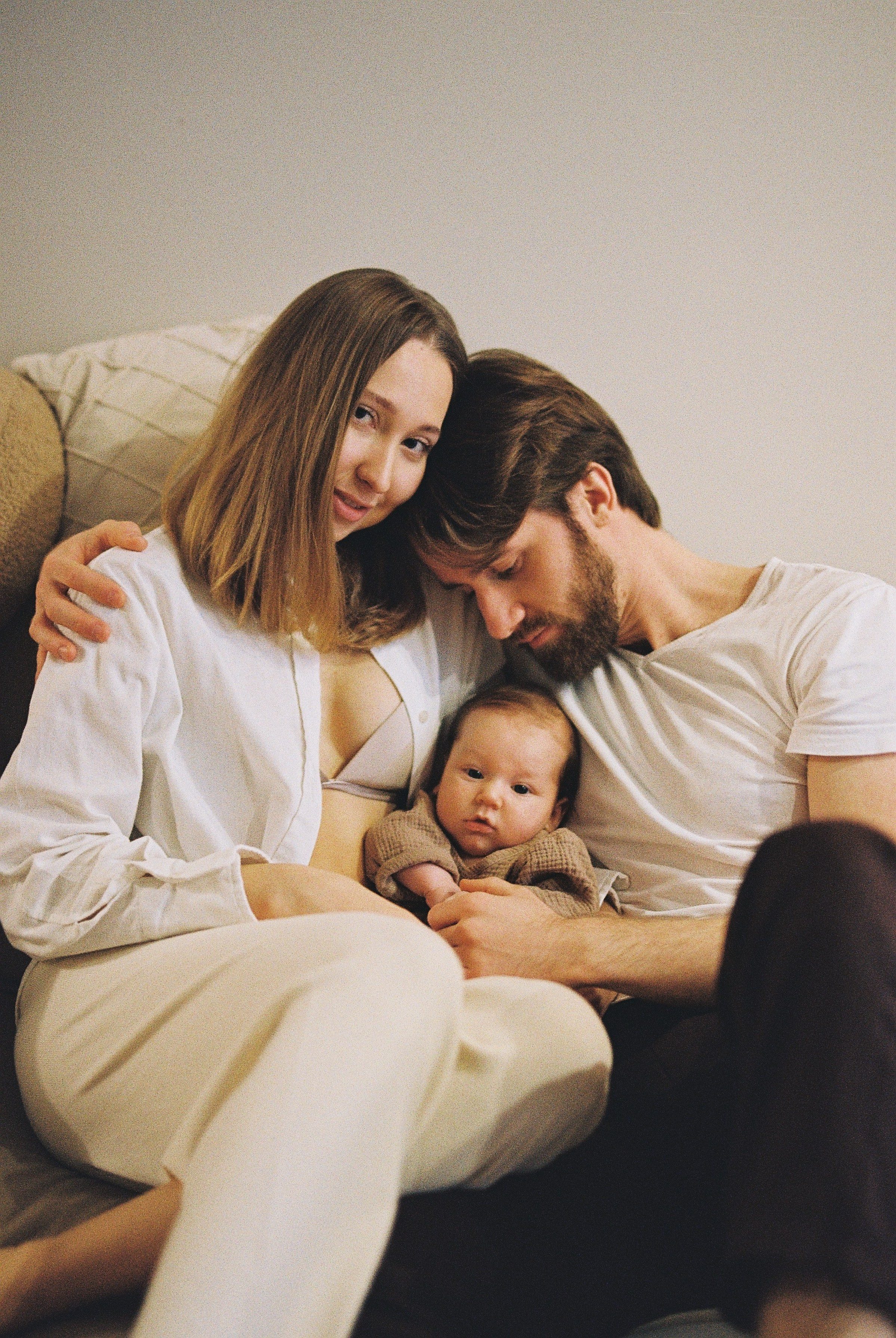 Олеся, Андрей и их сын (35 мм). Фотограф в Екатеринбурге и Москве, Анна