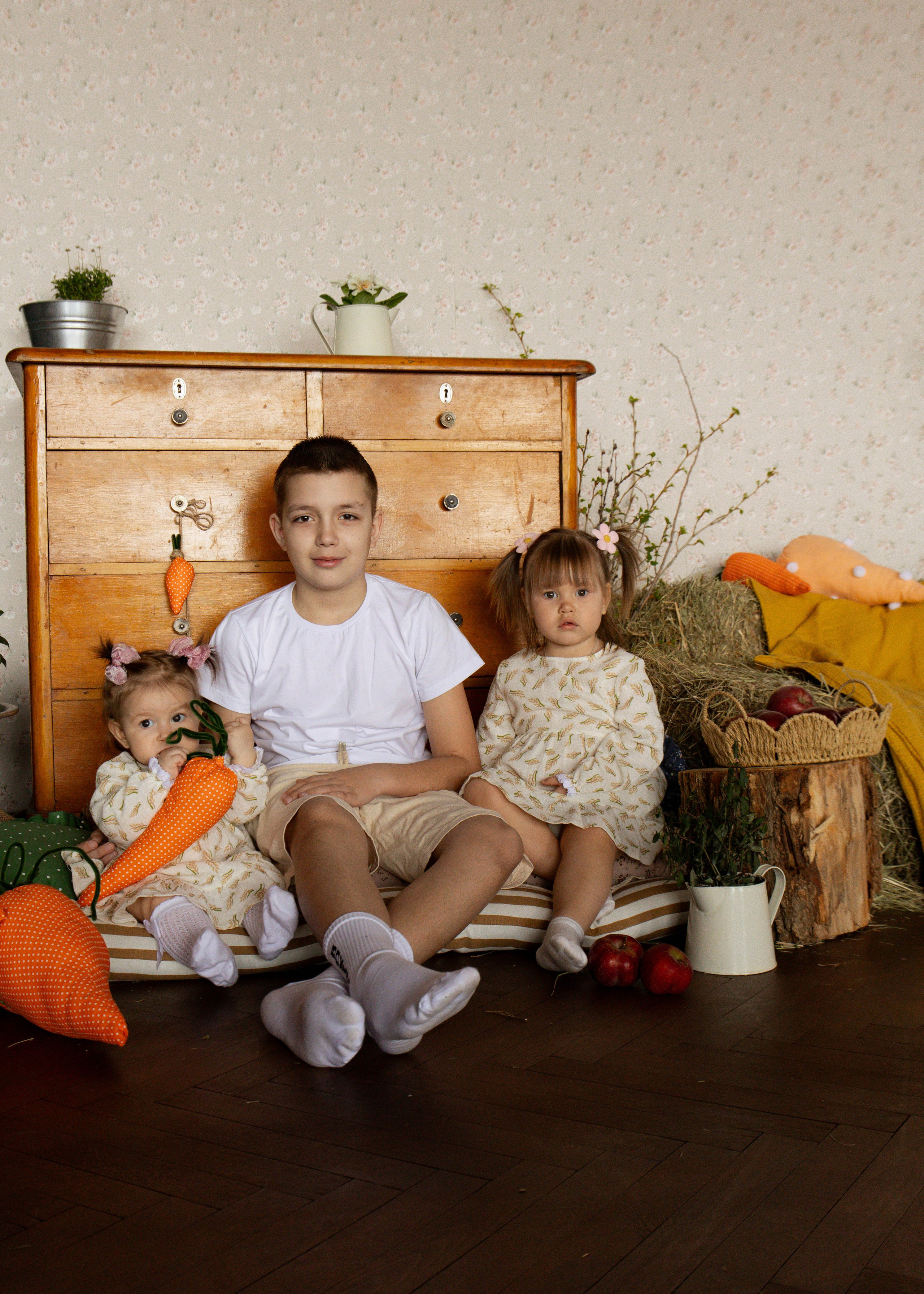 Марина с детками