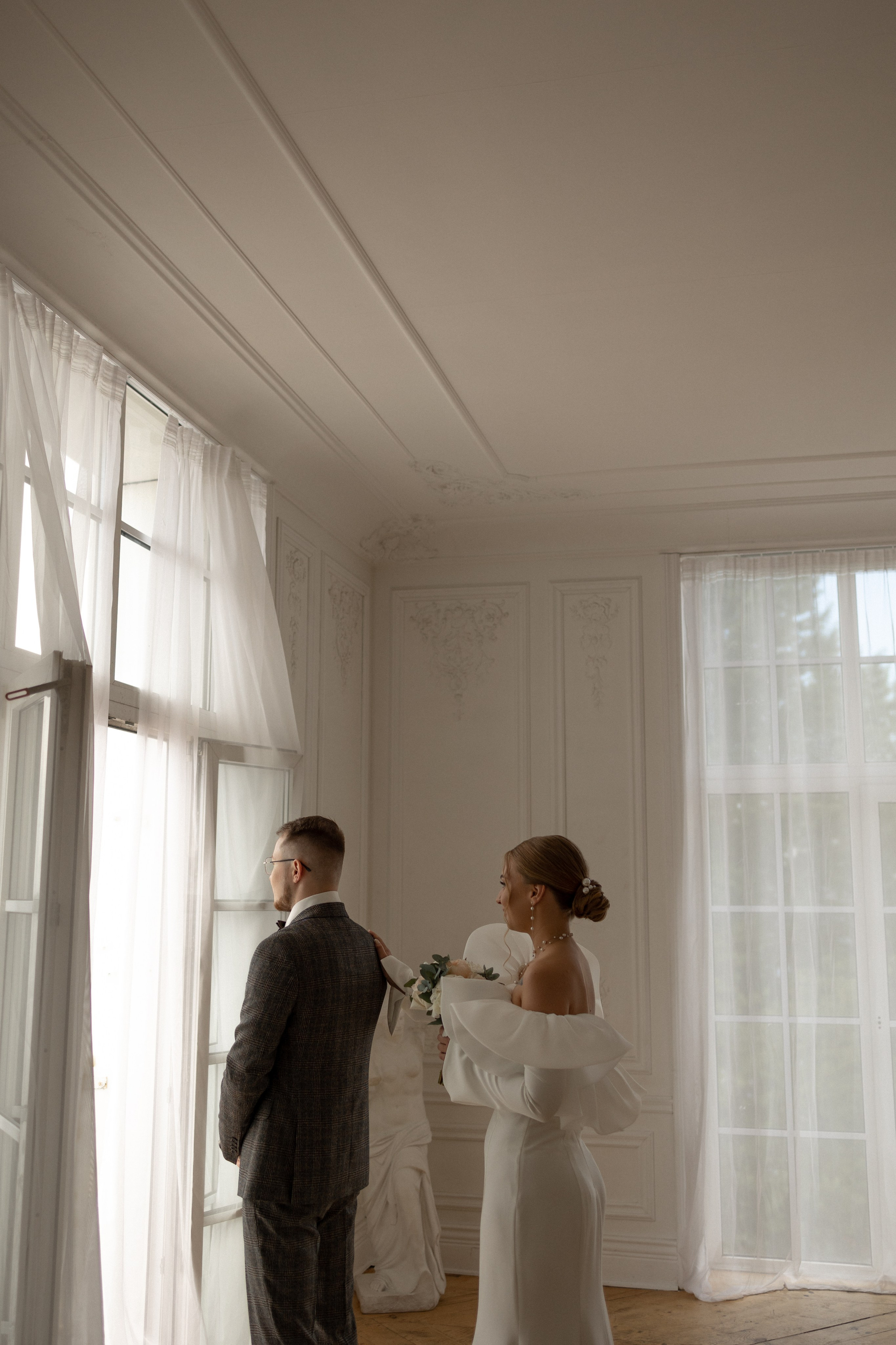 Свадебная фотосессия в студии/отеле. Фотограф в Санкт-Петербурге Шевченко Наталья