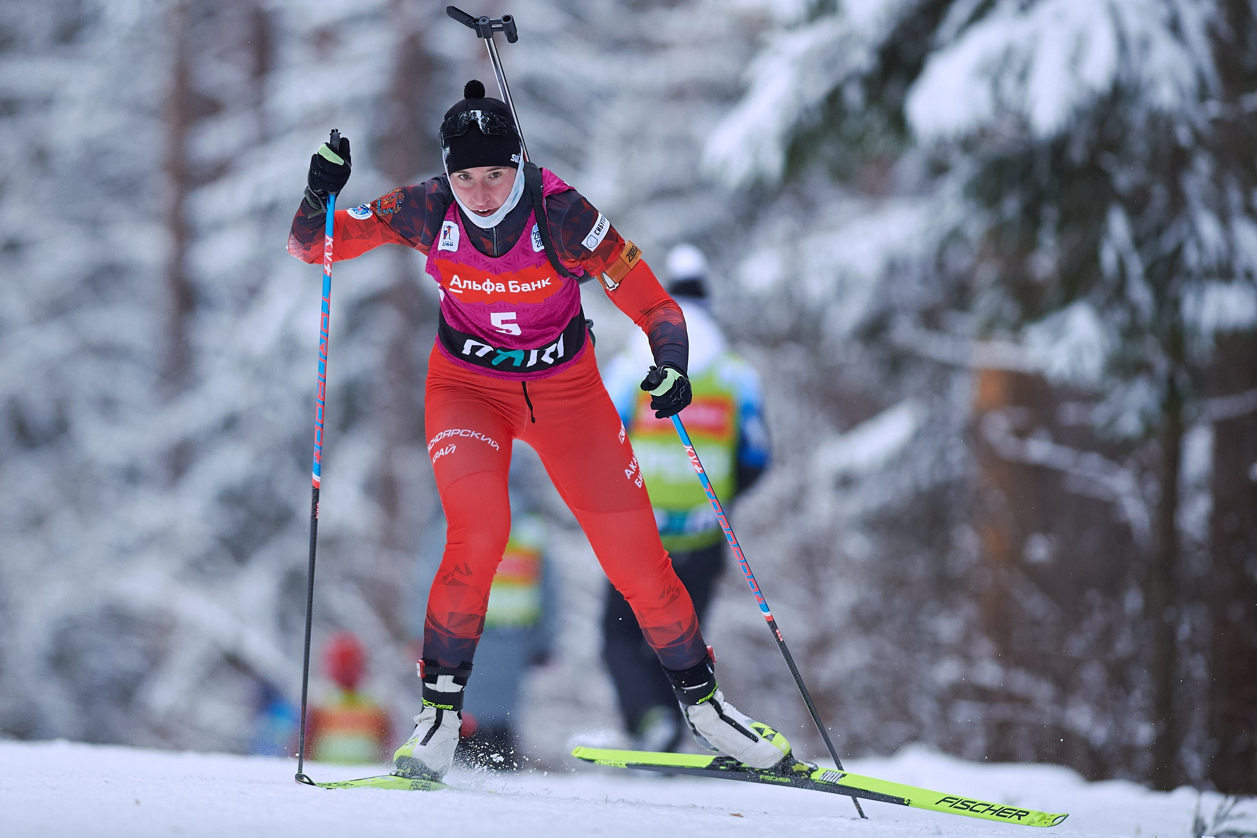 Биатлон. Чемпионат России — 2024/2025, 3-й этап, Ижевск. Ижевская винтовка. Спортивный репортажный фотограф в Ижевске Сергей Мерзляков