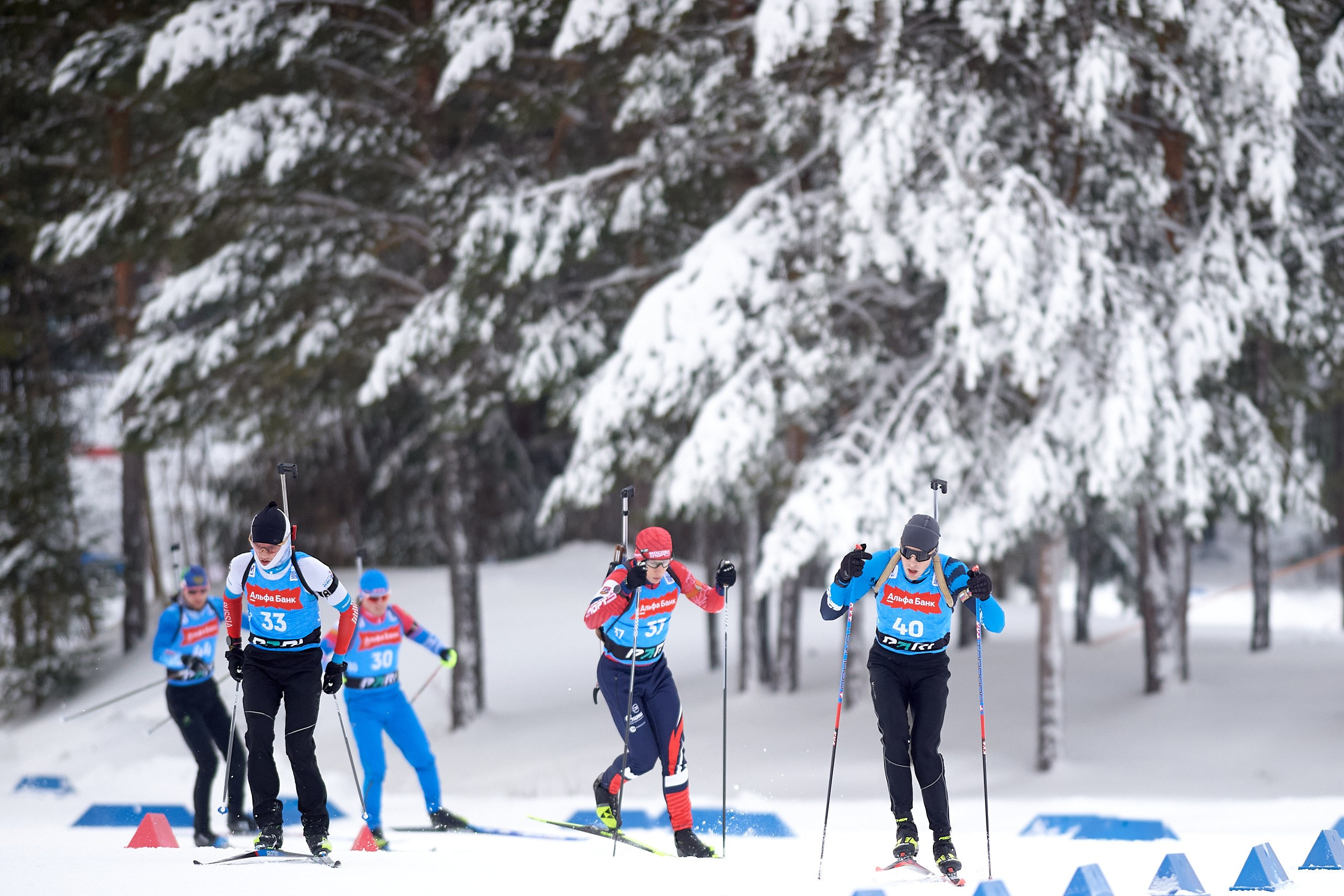 Биатлон. Чемпионат России — 2024/2025, 3-й этап, Ижевск. Ижевская винтовка. Спортивный репортажный фотограф в Ижевске Сергей Мерзляков