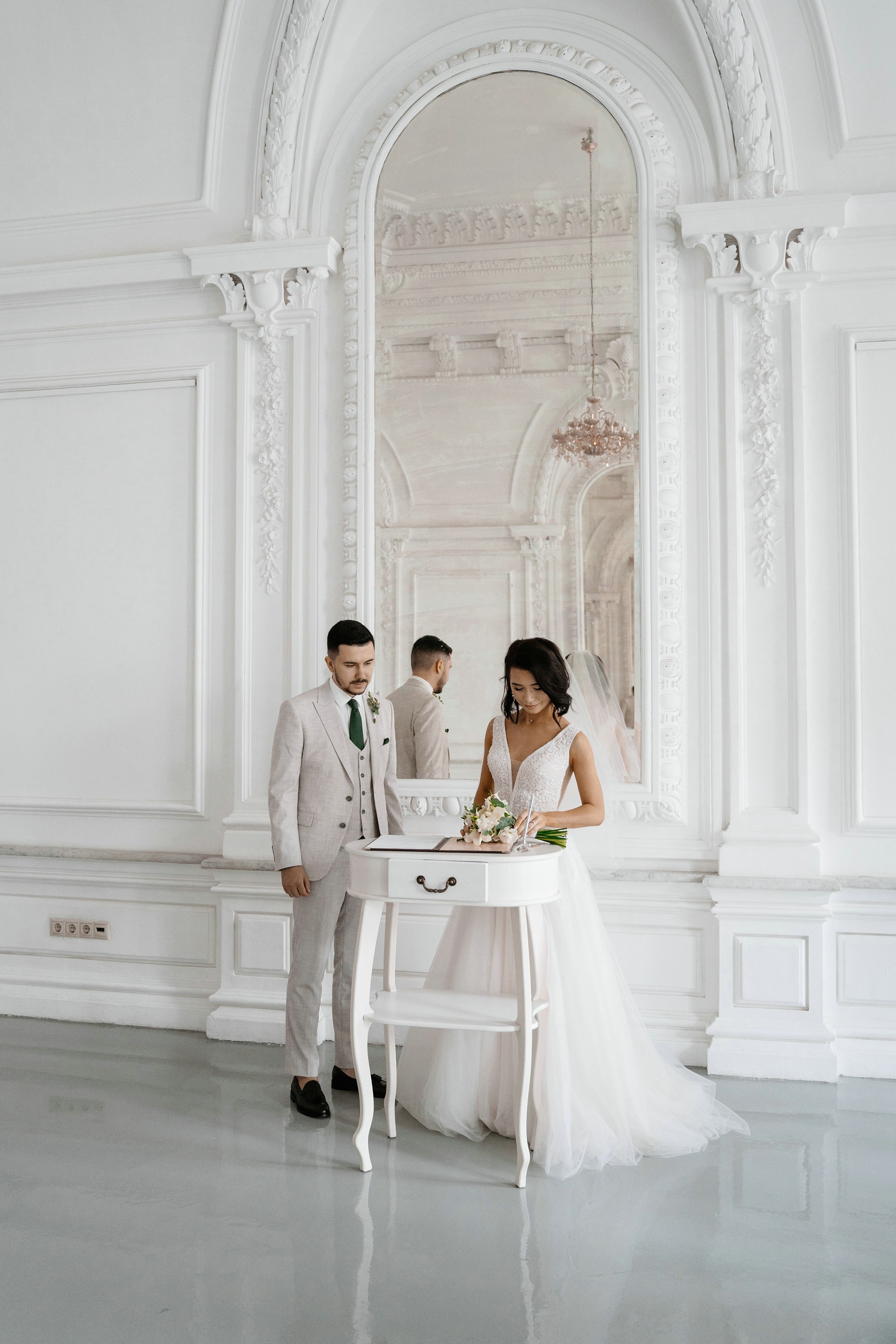 Регистрация брака в особняке Спиридонова. Свадебный и семейный фотограф в Москве Светлана Зоткина