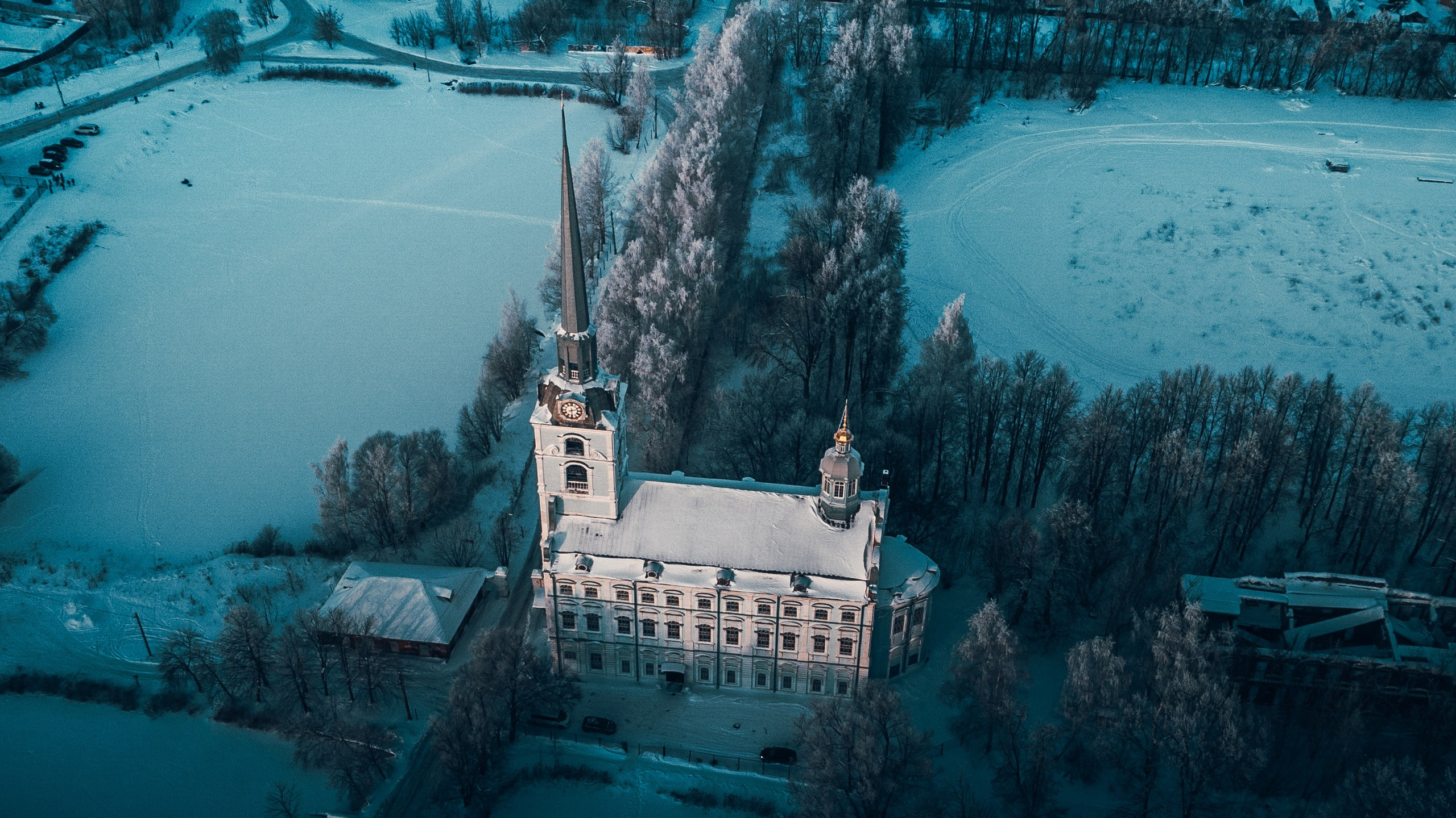 Храм Петра и Павла, Ярославль, зима