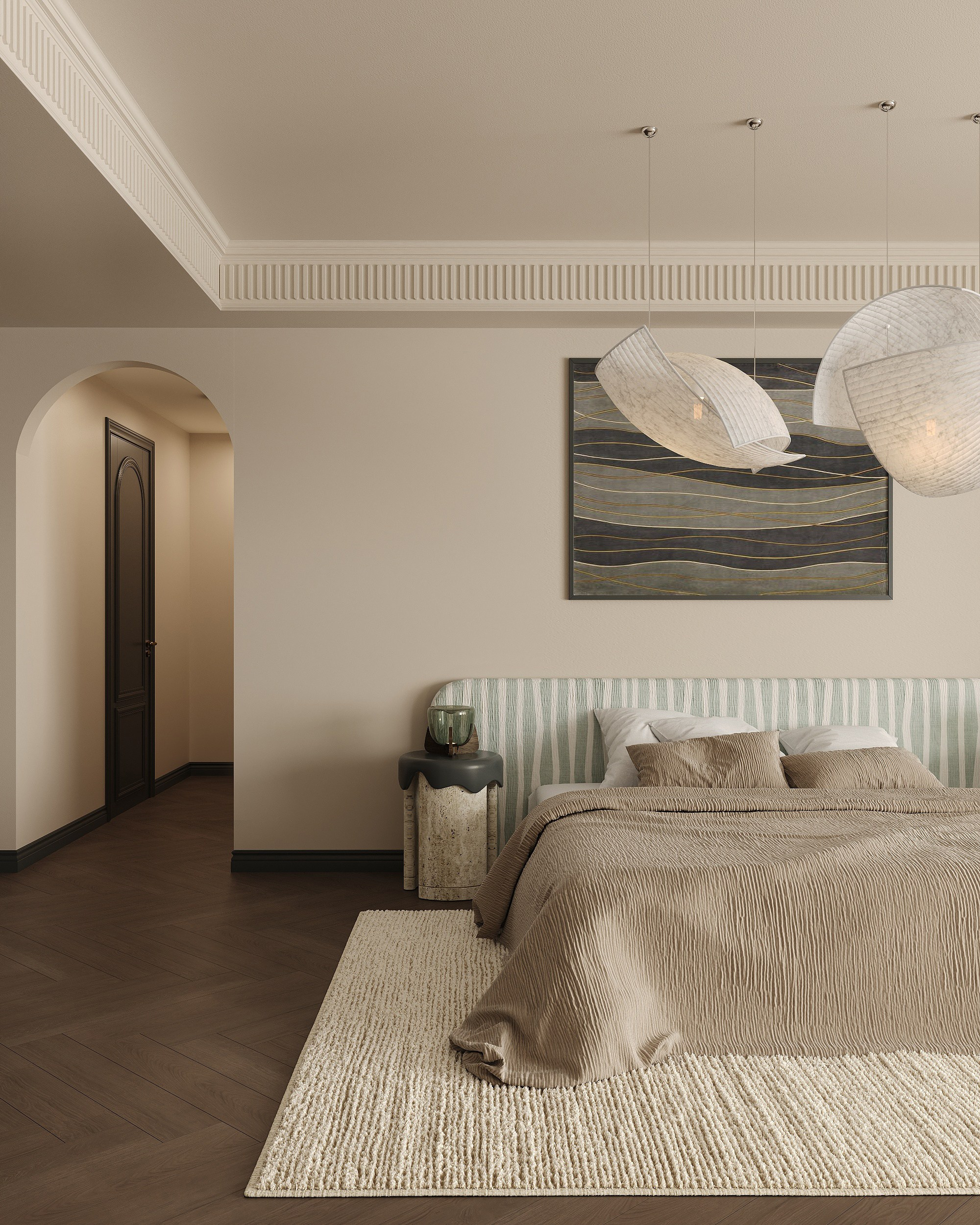 Bedroom /Madrid/Spain. Solovets visualization