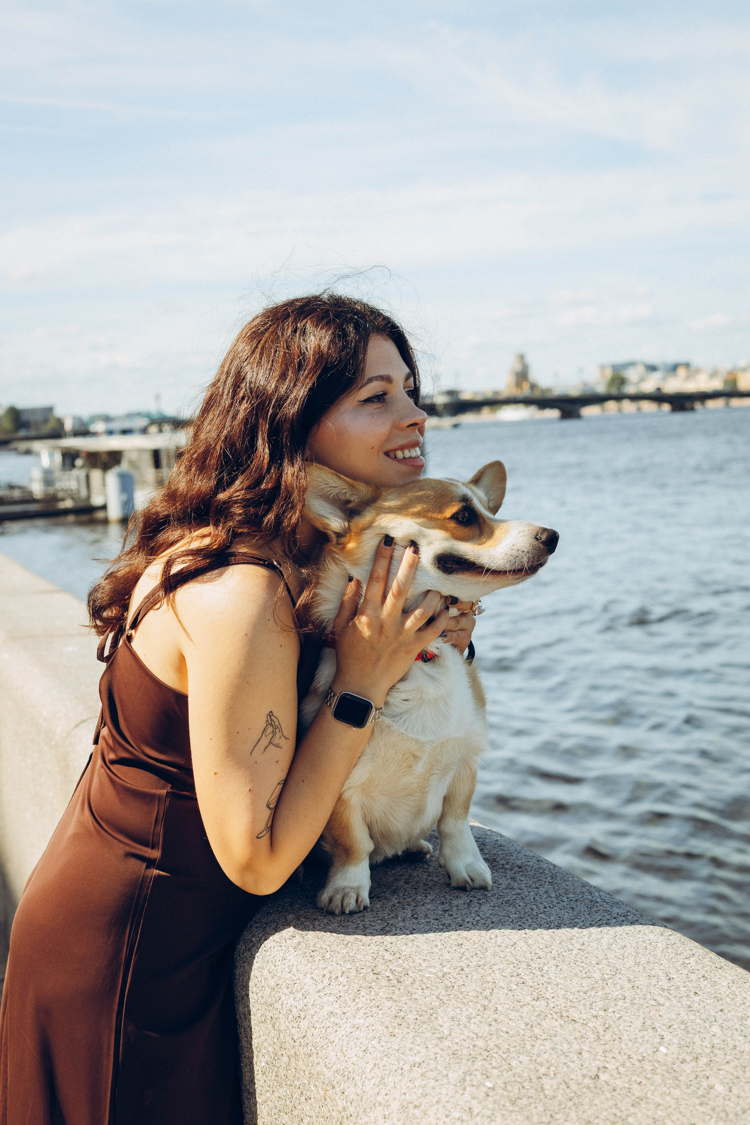 Фотосессия с собакой. Фотограф в Санкт-Петербурге Полина