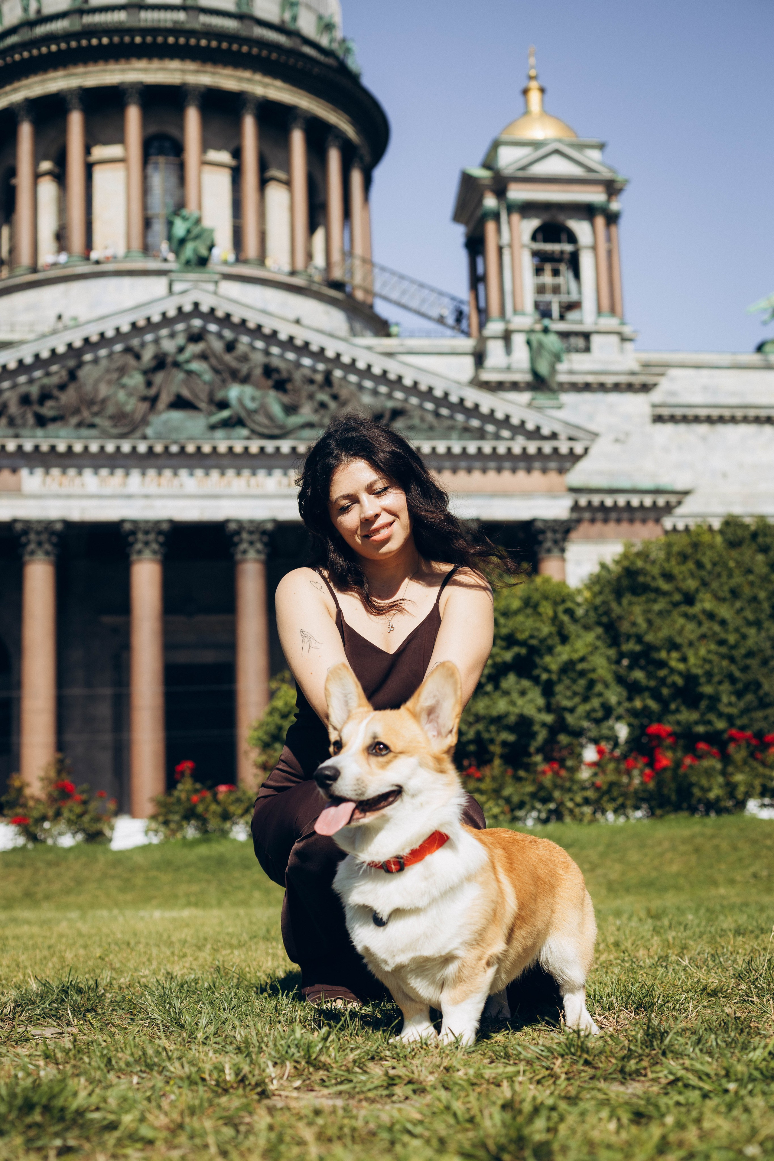 Фотосессия с собакой. Фотограф в Санкт-Петербурге Полина