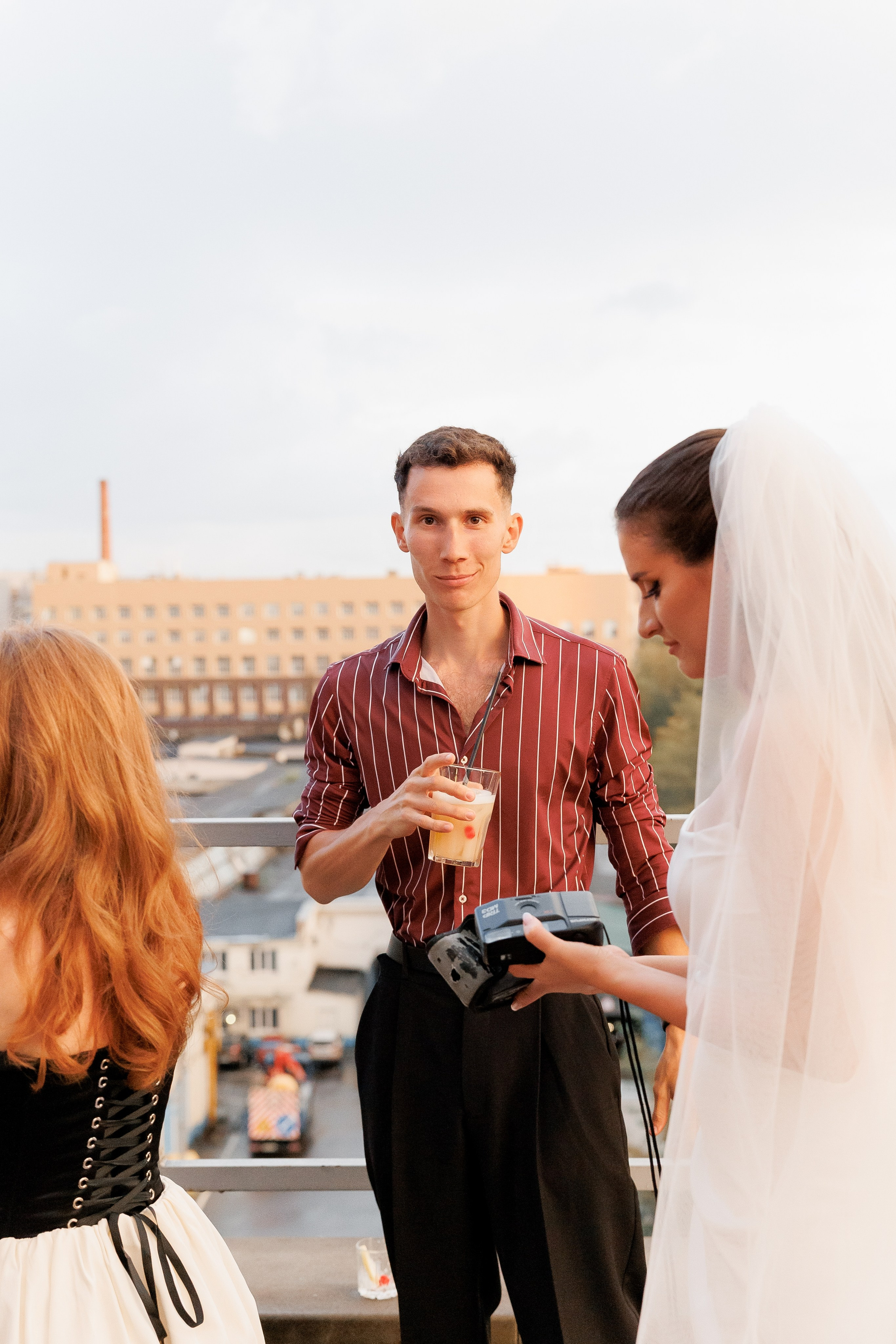 Свадебная вечеринка лофт Телескоп. Свадебный фотограф Домодедово Москва Катерина Алехина