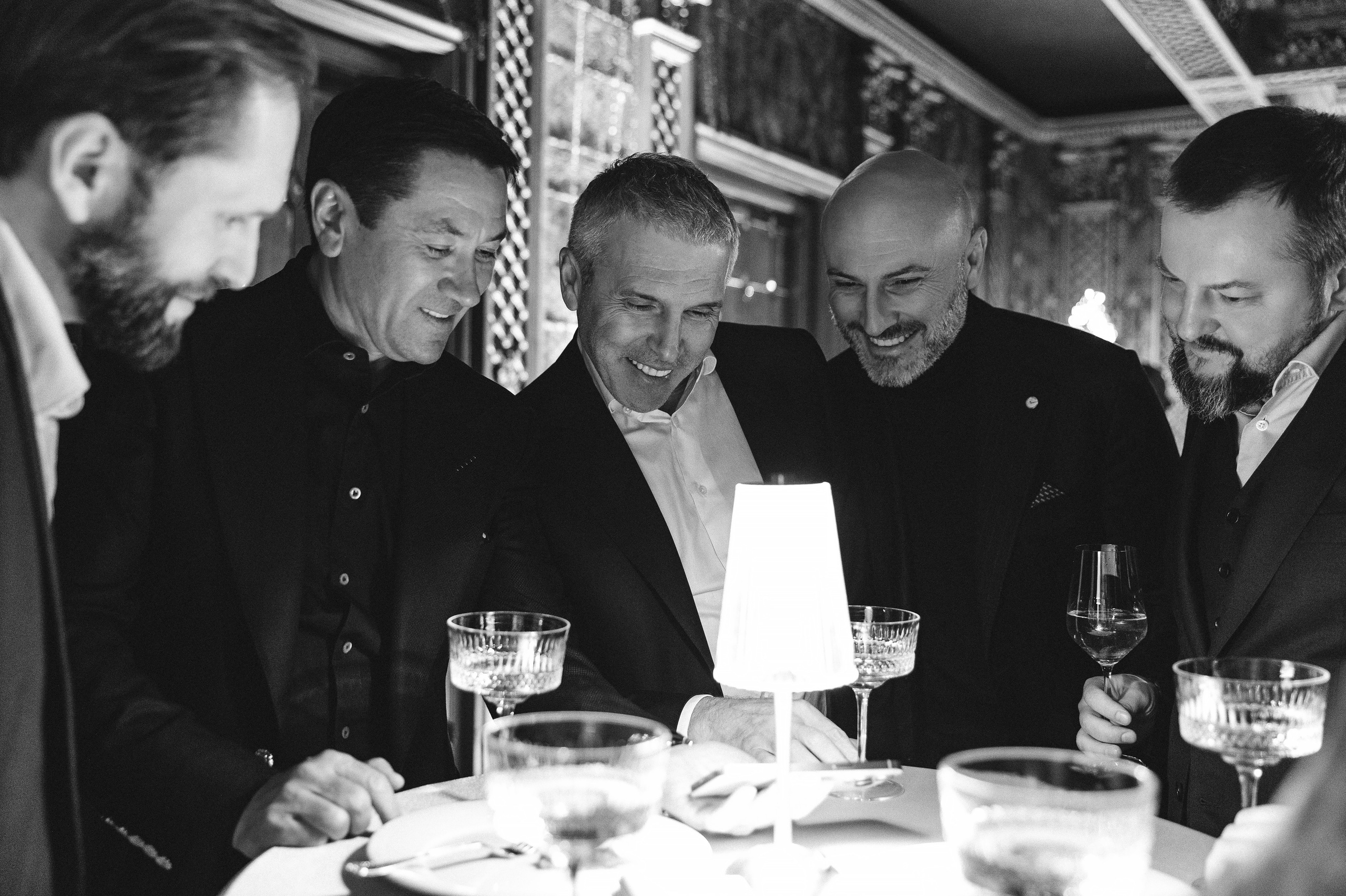 Новогодний ужин Сбер