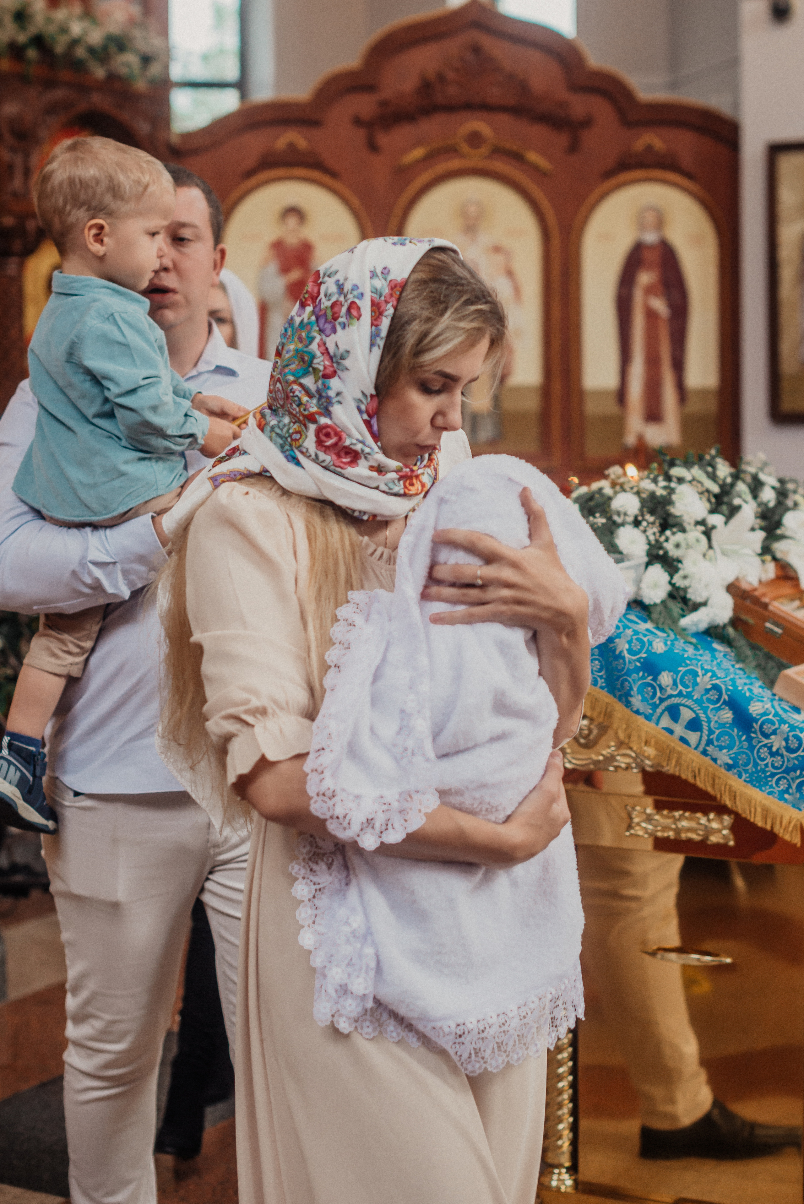 Крещение Насти. Свадебный и семейный фотограф в Волгограде Олеся Лисицкая