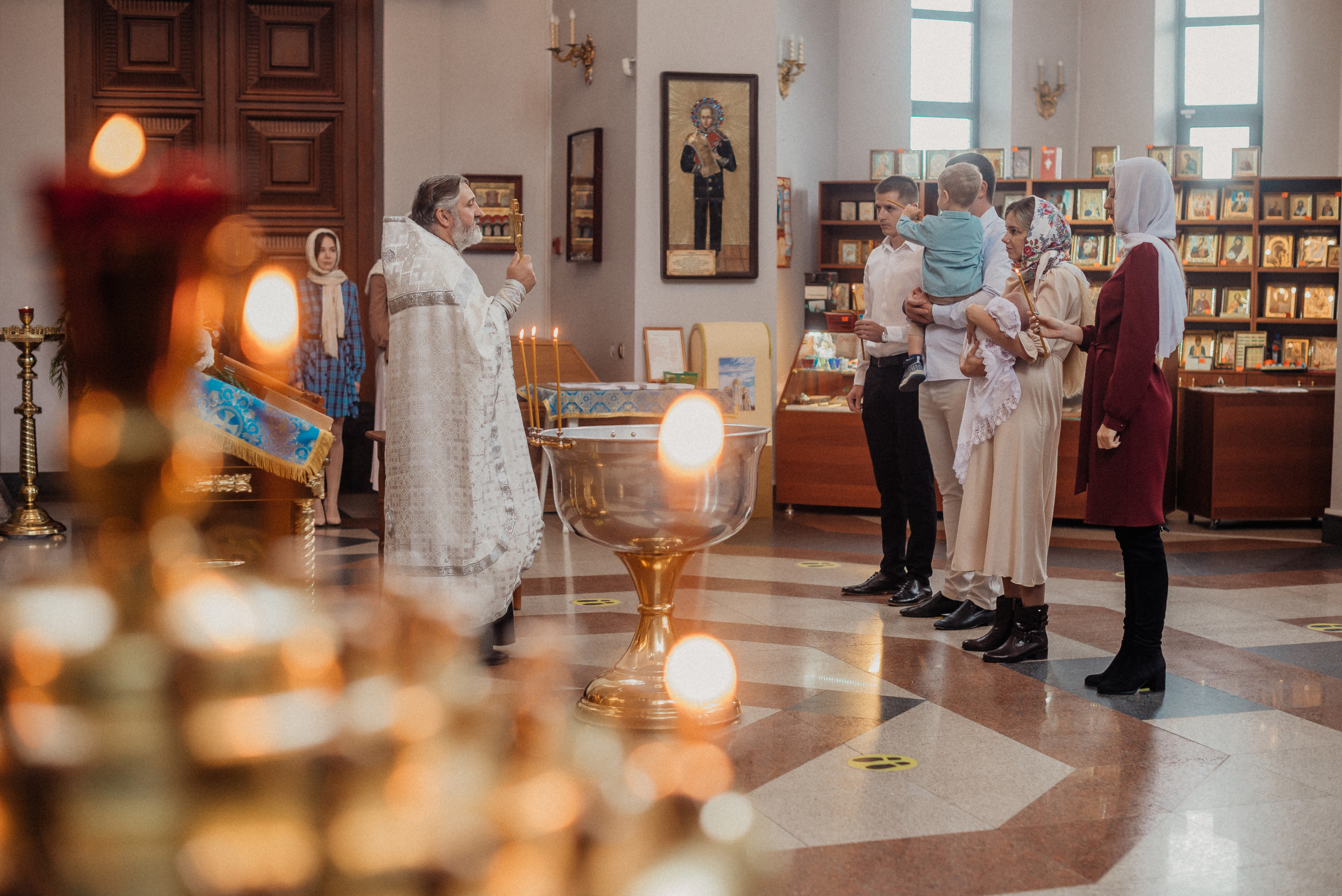Крещение Насти. Свадебный и семейный фотограф в Волгограде Олеся Лисицкая