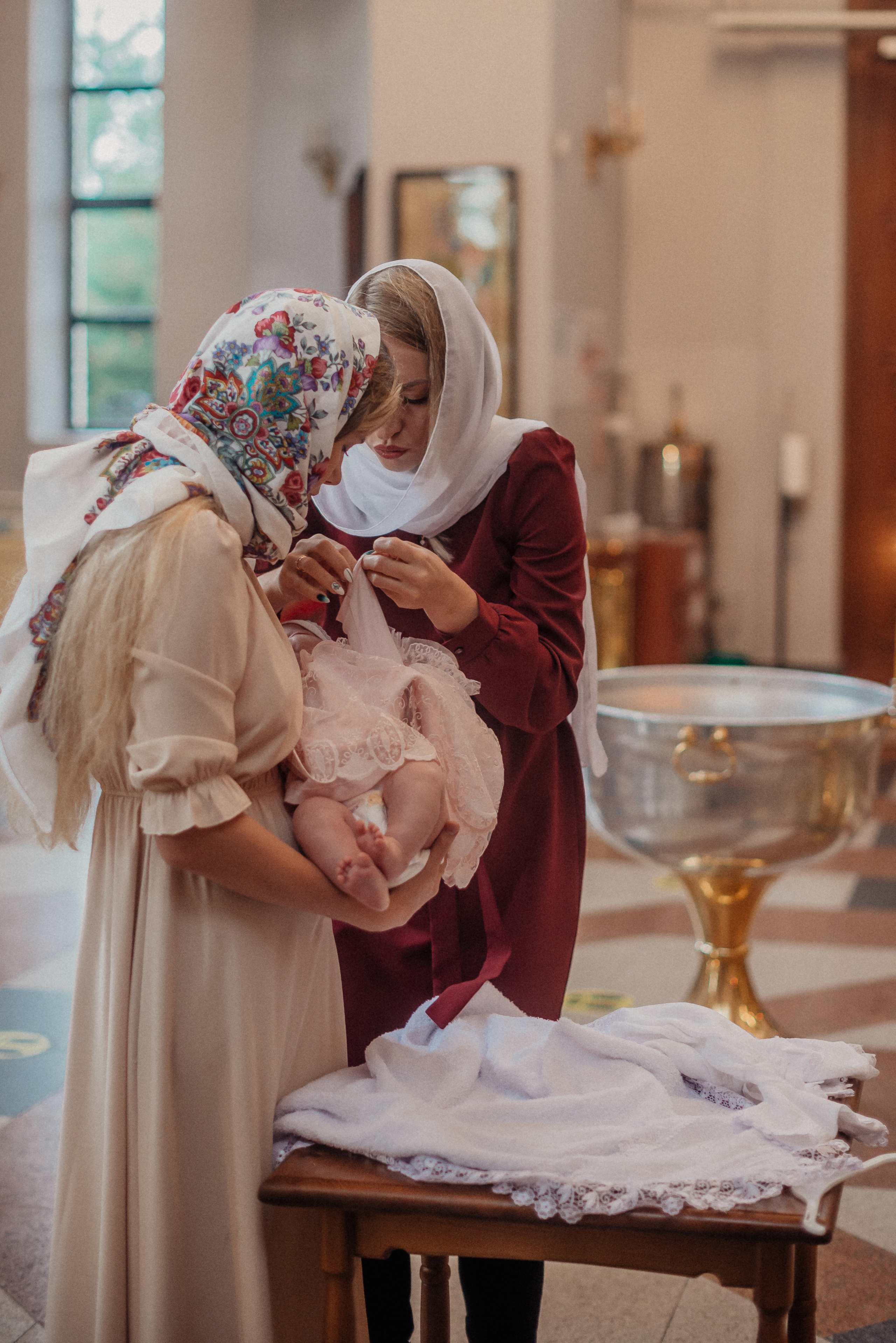 Крещение Насти. Свадебный и семейный фотограф в Волгограде Олеся Лисицкая