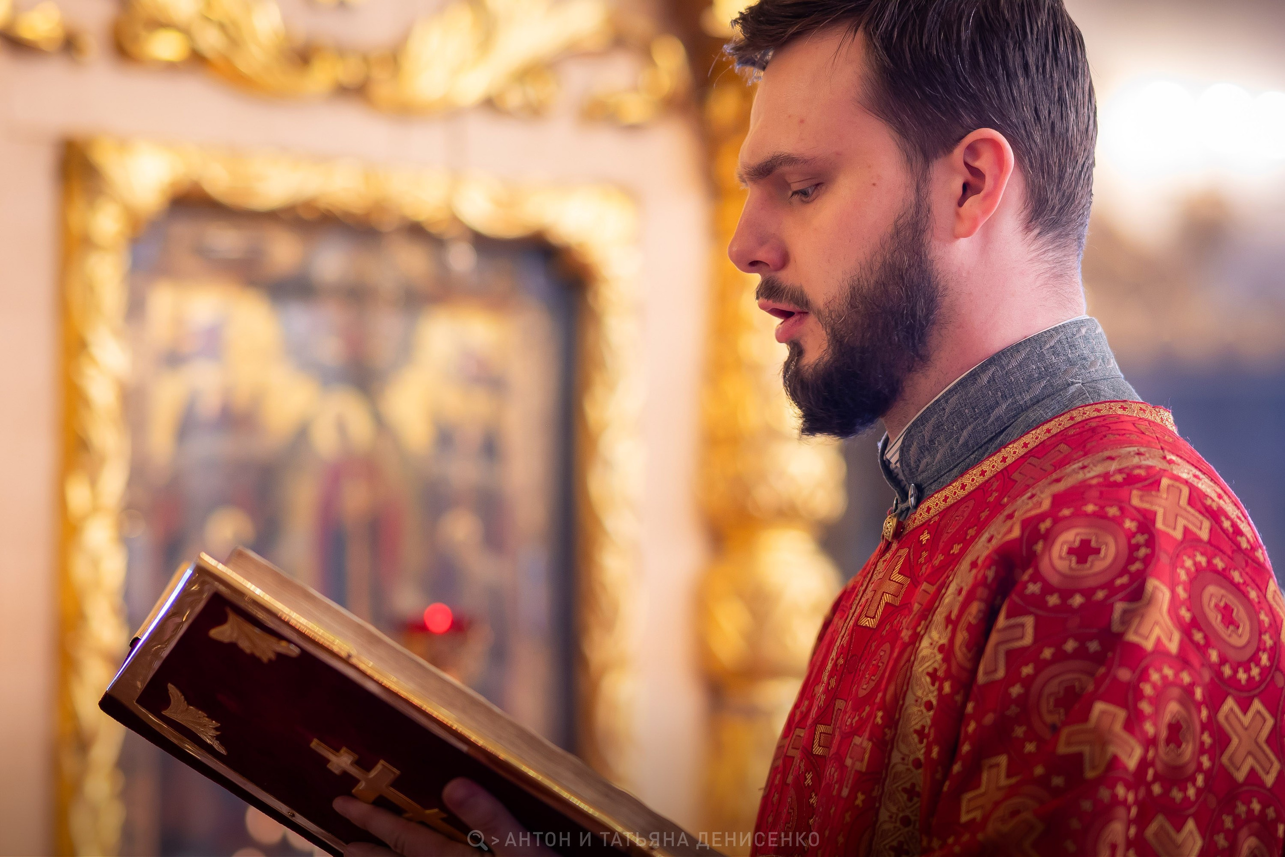Храм Преображения Господня в Богородском. Антипасха. Антон и Татьяна Денисенко — В храме