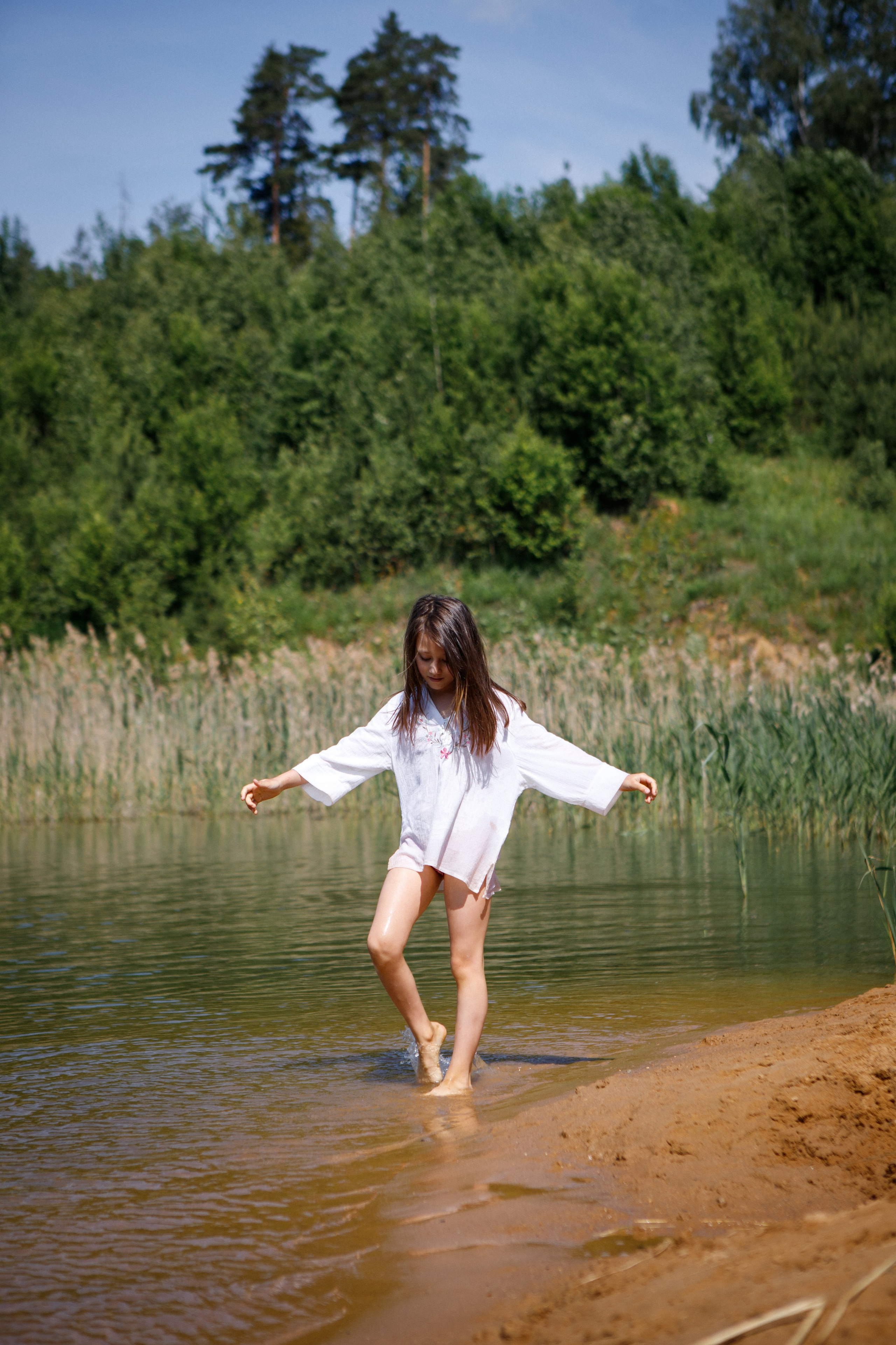 На озере. Детский и семейный фотограф Мария Киселёва. Москва