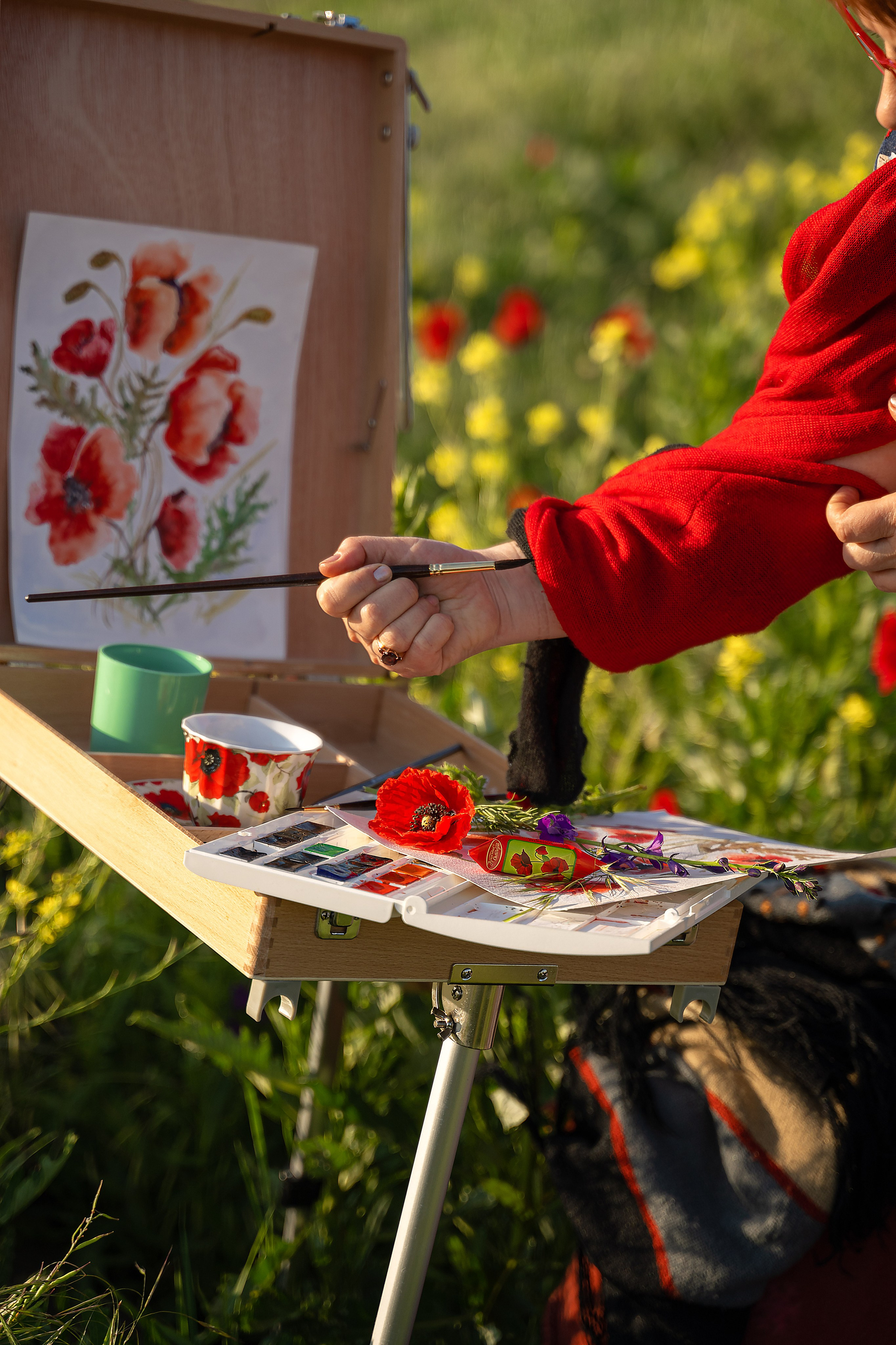 Ты рисуешь, а я рисую тебя и оба мы художники. Главная