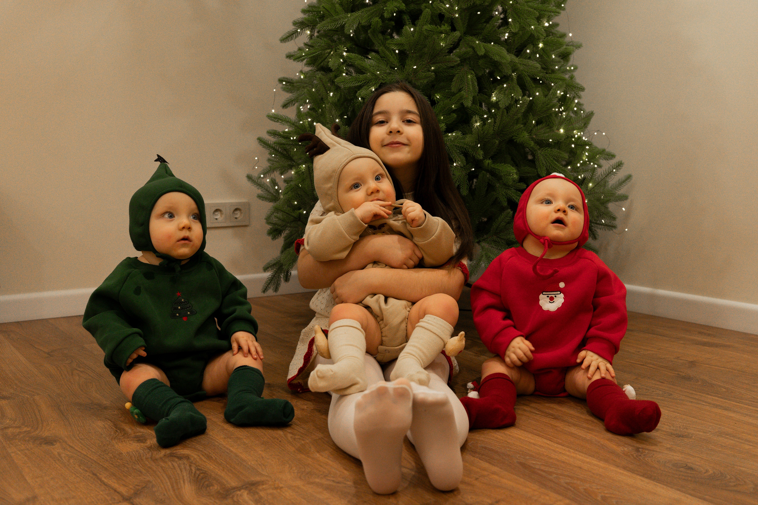 Новогодние тройняшки. Главная