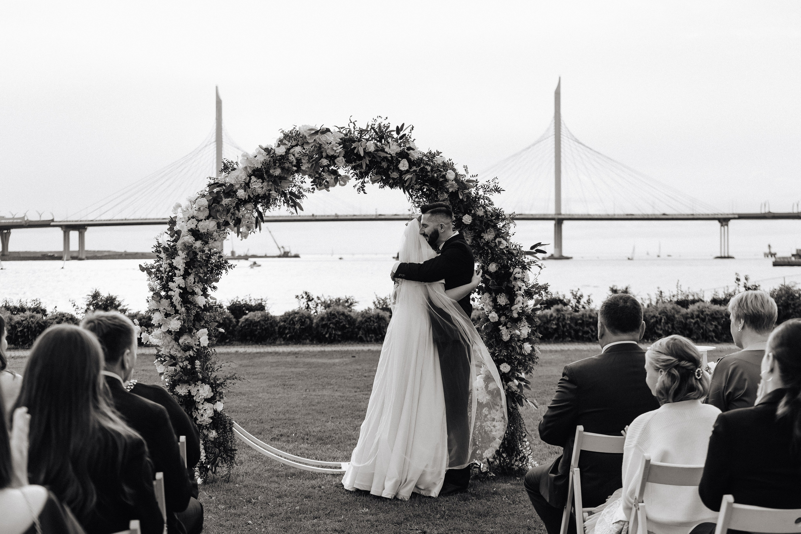 Церемония, ужин и потрясающий закат / 2023. Фотограф СПб