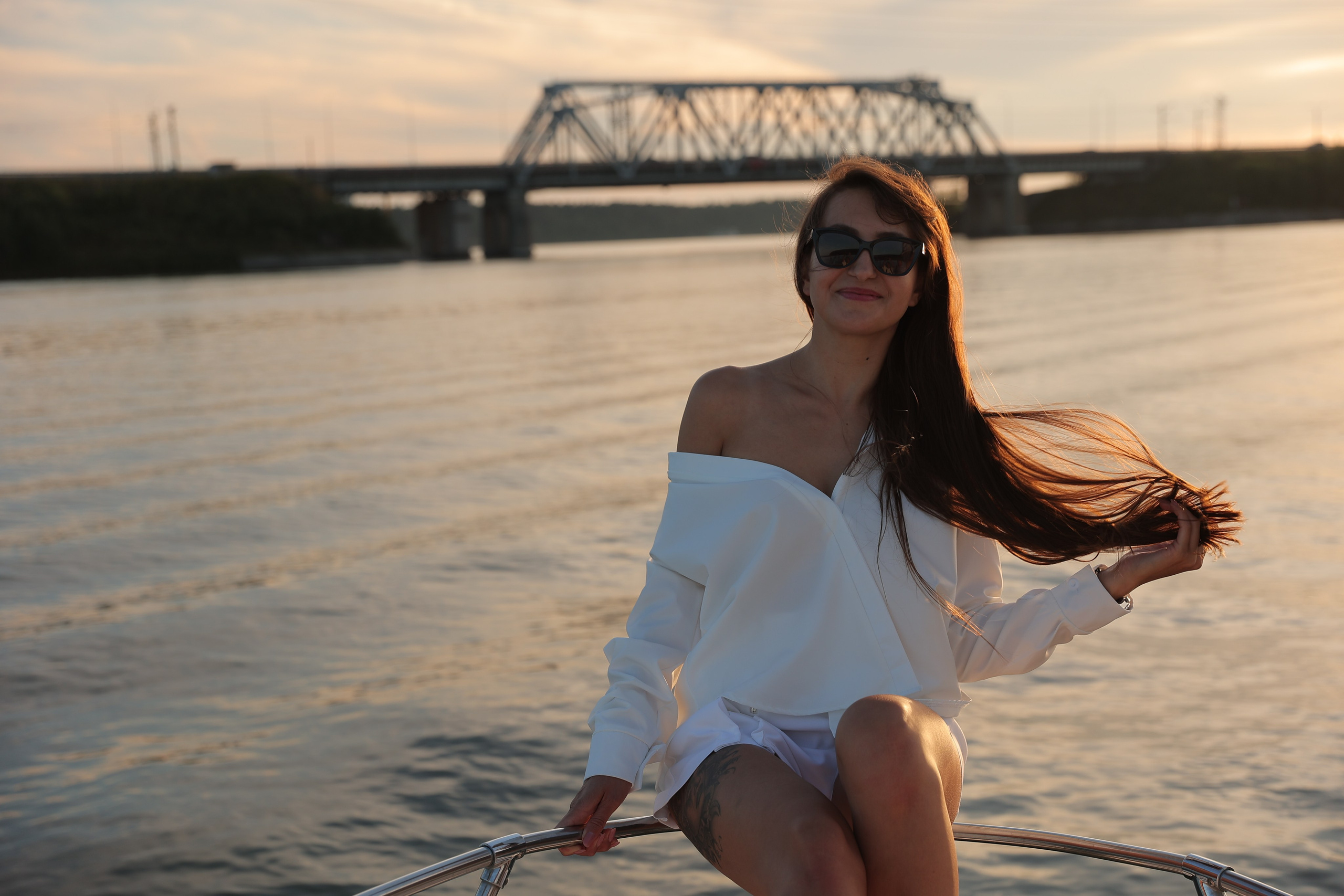 Прогулка на катере август 2024. Фотограф Алина Ионычева в Новосибирске