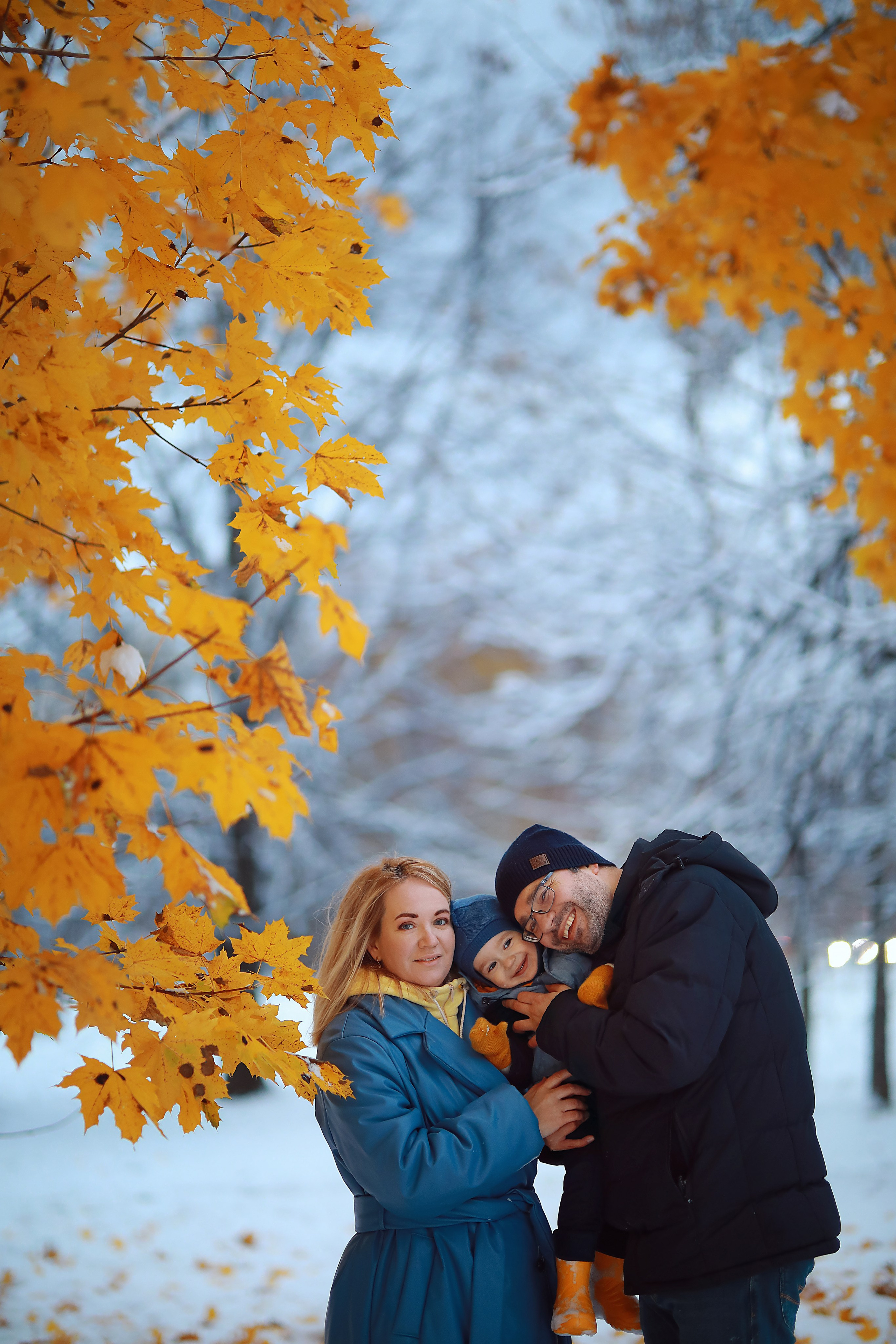 Лед и пламя. Фотограф Юлия Рязанова Москва семейный и детский