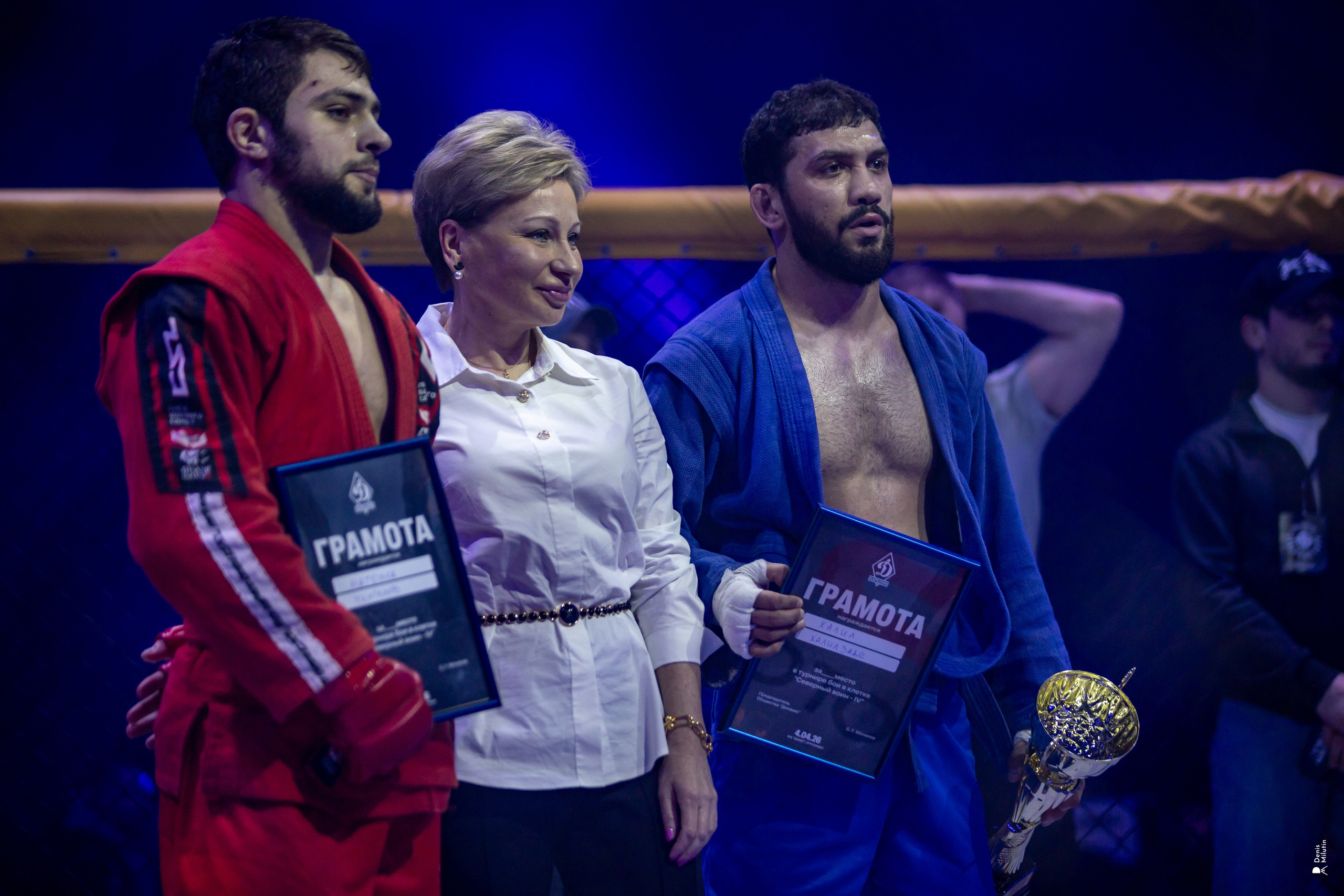 Бои в клетке «Северный Воин». Портретный фотограф Денис Милютин