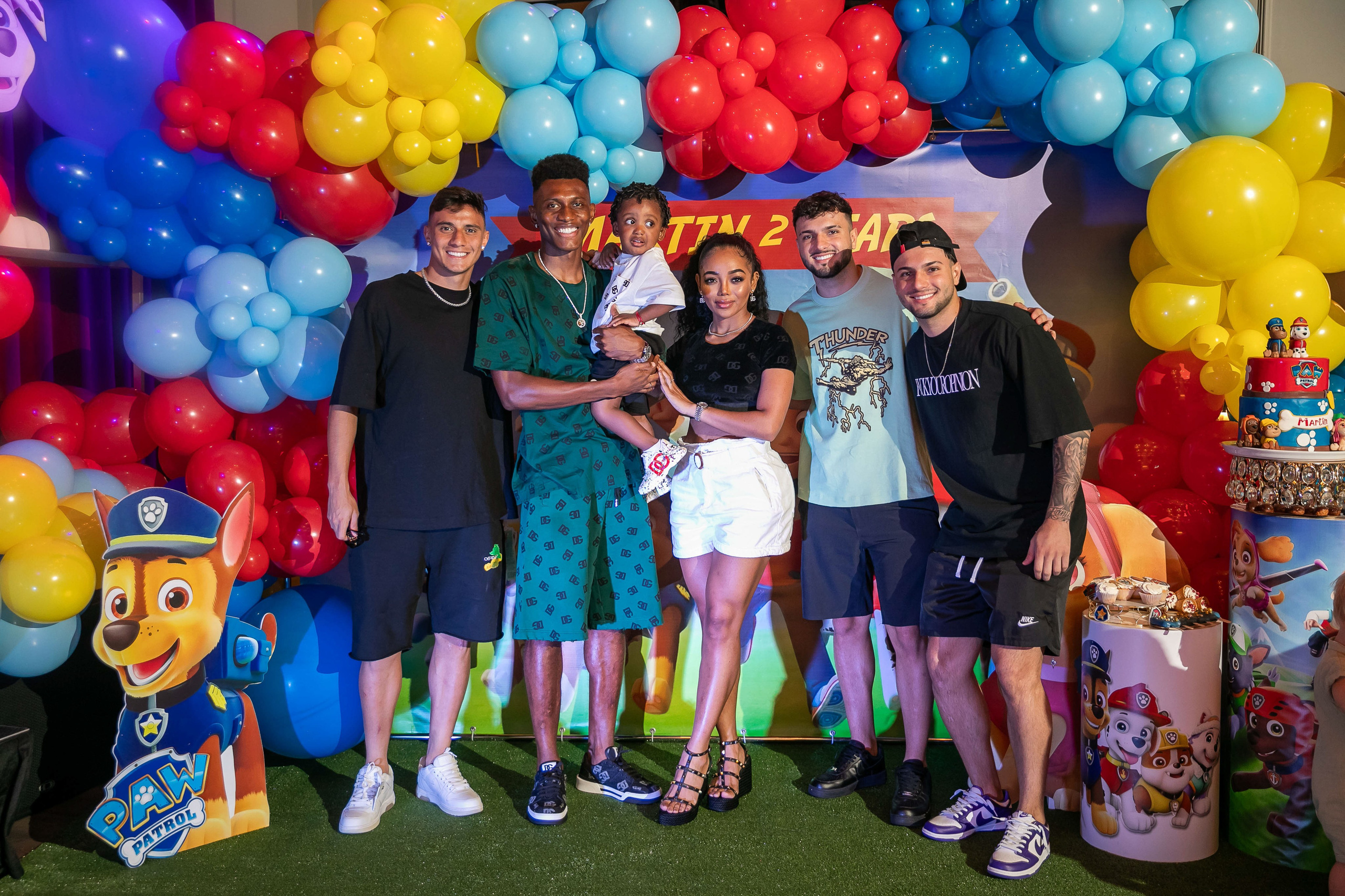 День Рождения Мартина. Сына Матео Кассьера (нападающего клуба «Зенит»). NesterovaMaria.ru