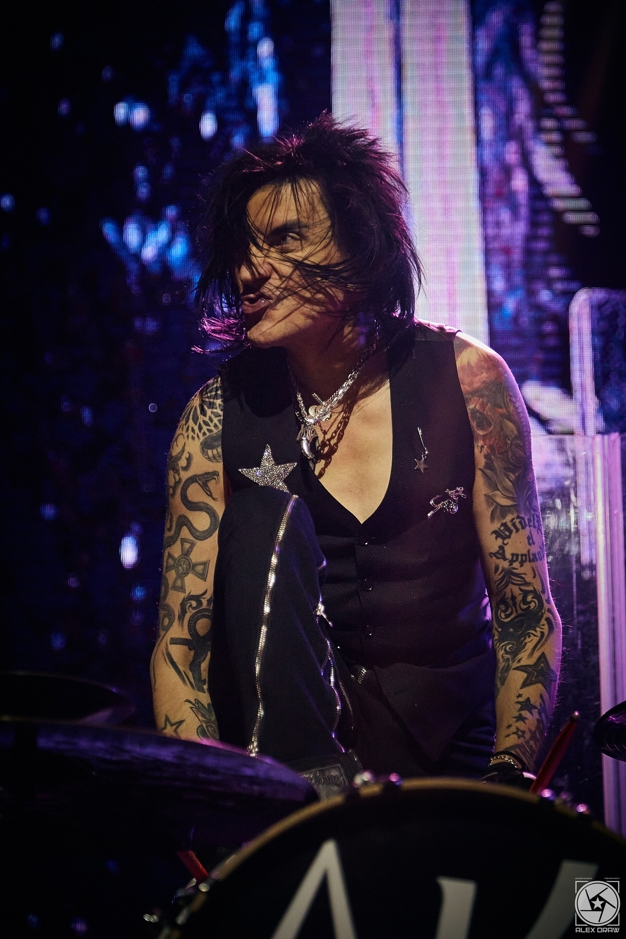 Глеб Самойлов Агата Кристи 35 лет! 06.12.2023 Гранд Холл Сибирь. Фотограф Москва Concerts photo / Fashion photо