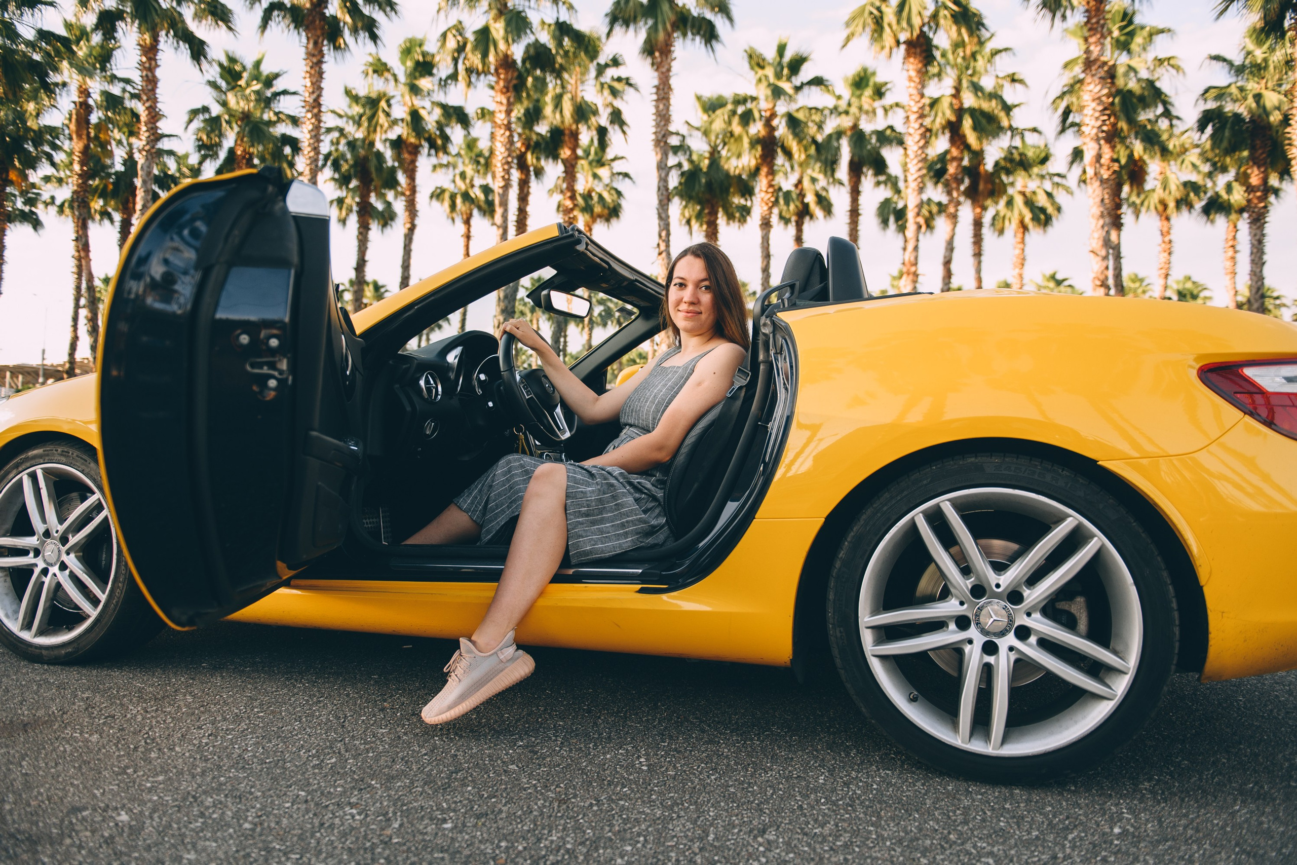 Беременность, кабриолет, пальмы. Свадебный и семейный фотограф София Невская