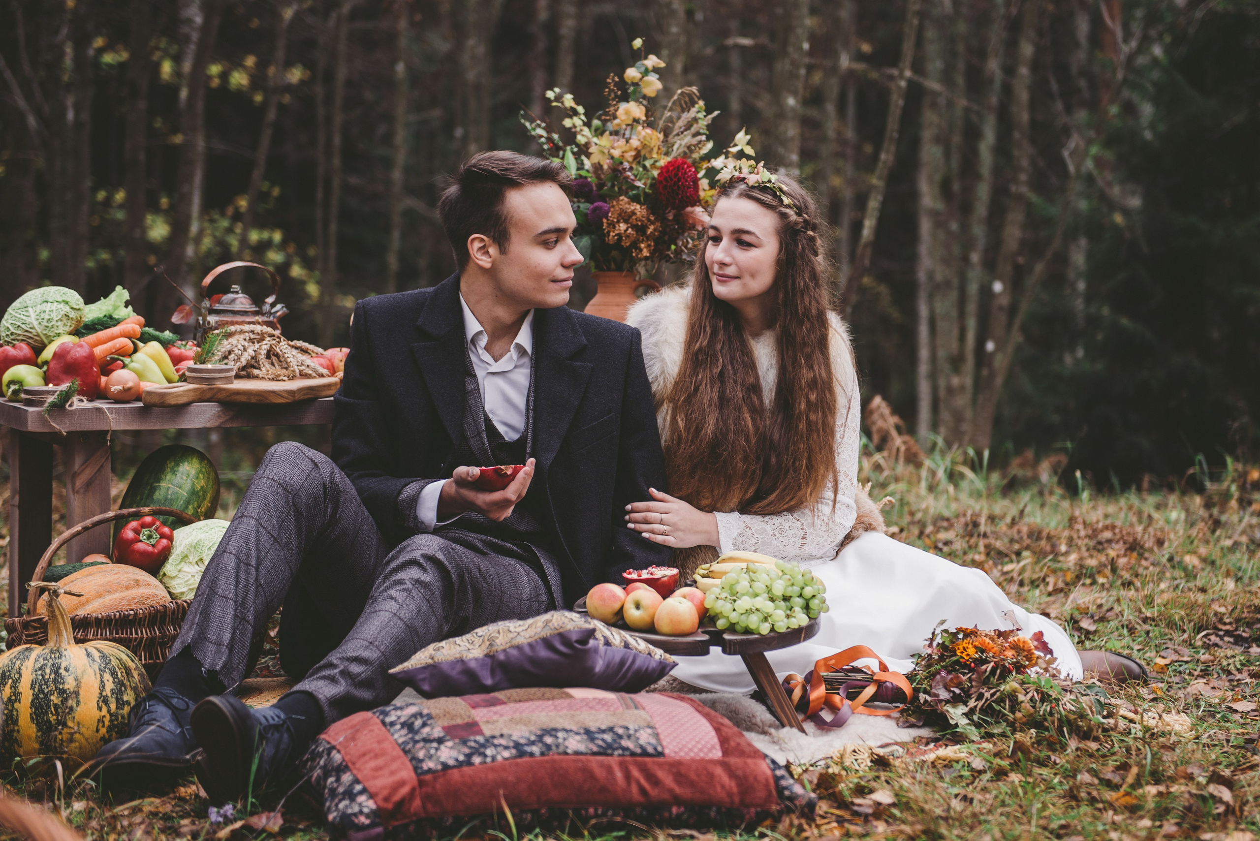 Лесная сказка с лошадками. Свадебный и семейный фотограф София Невская