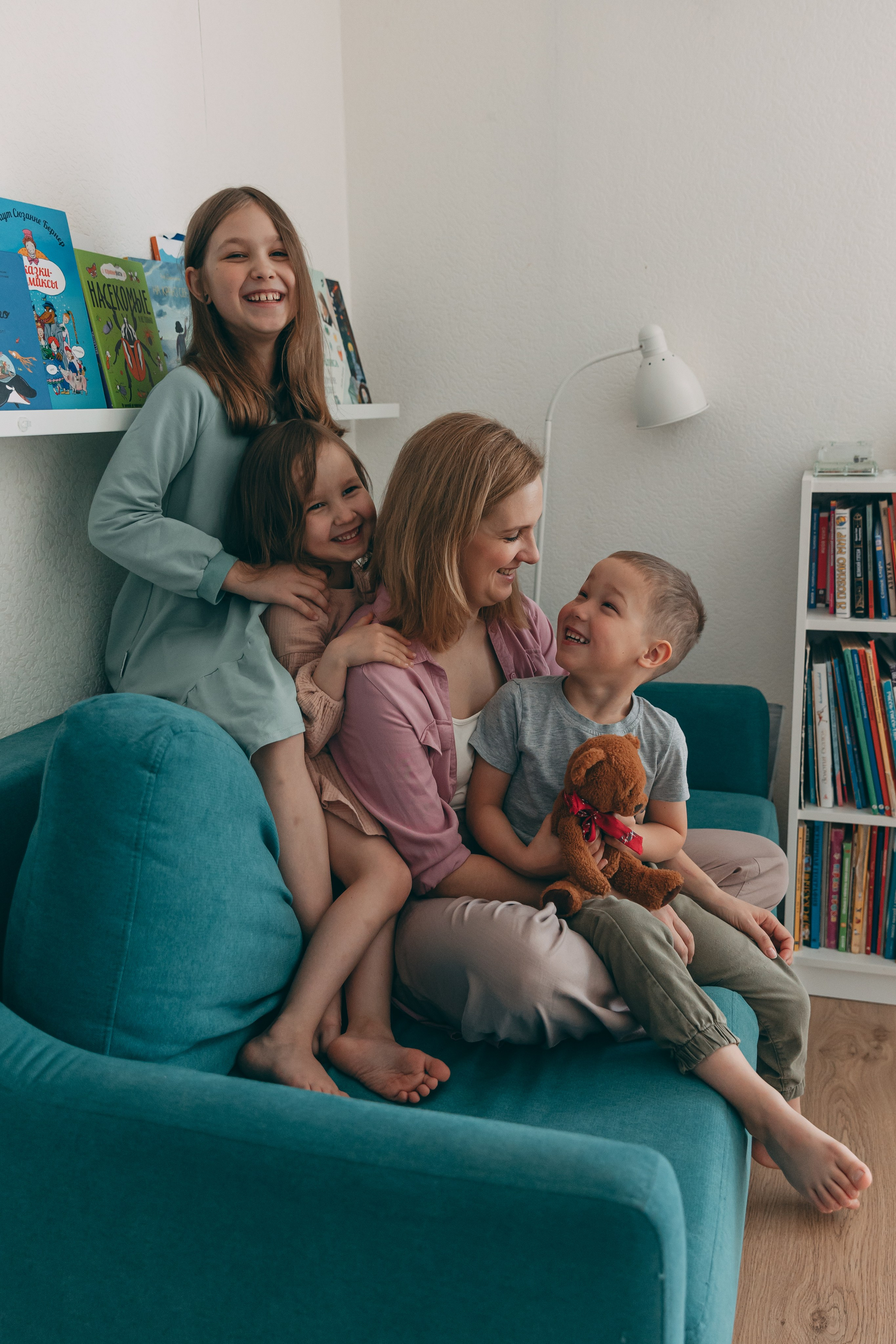 Дома у Вали. Семейный фотограф в Санкт-Петербурге Алиса Мохова