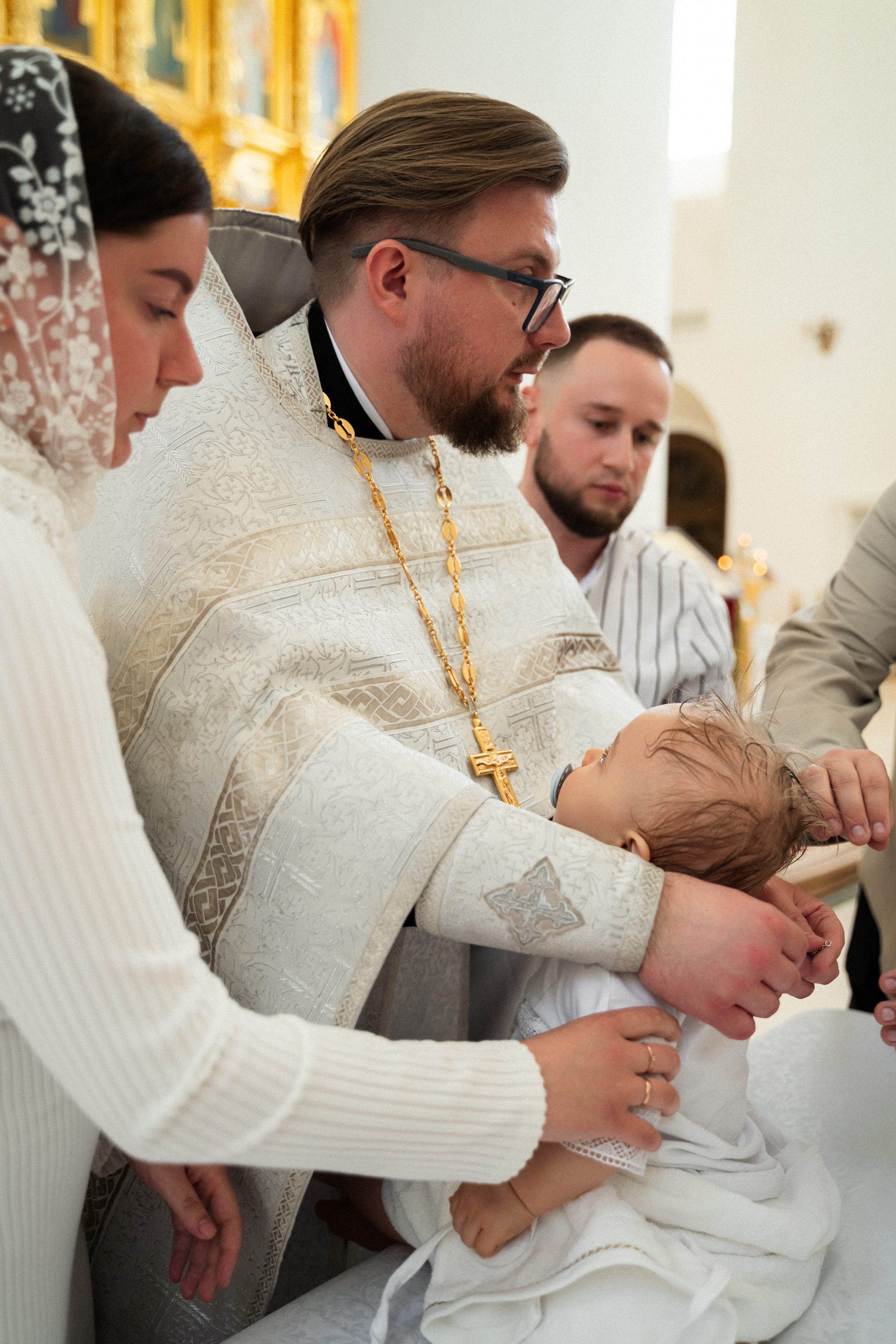 Крещение Макара. Фотограф Алина Филимонова Тверь