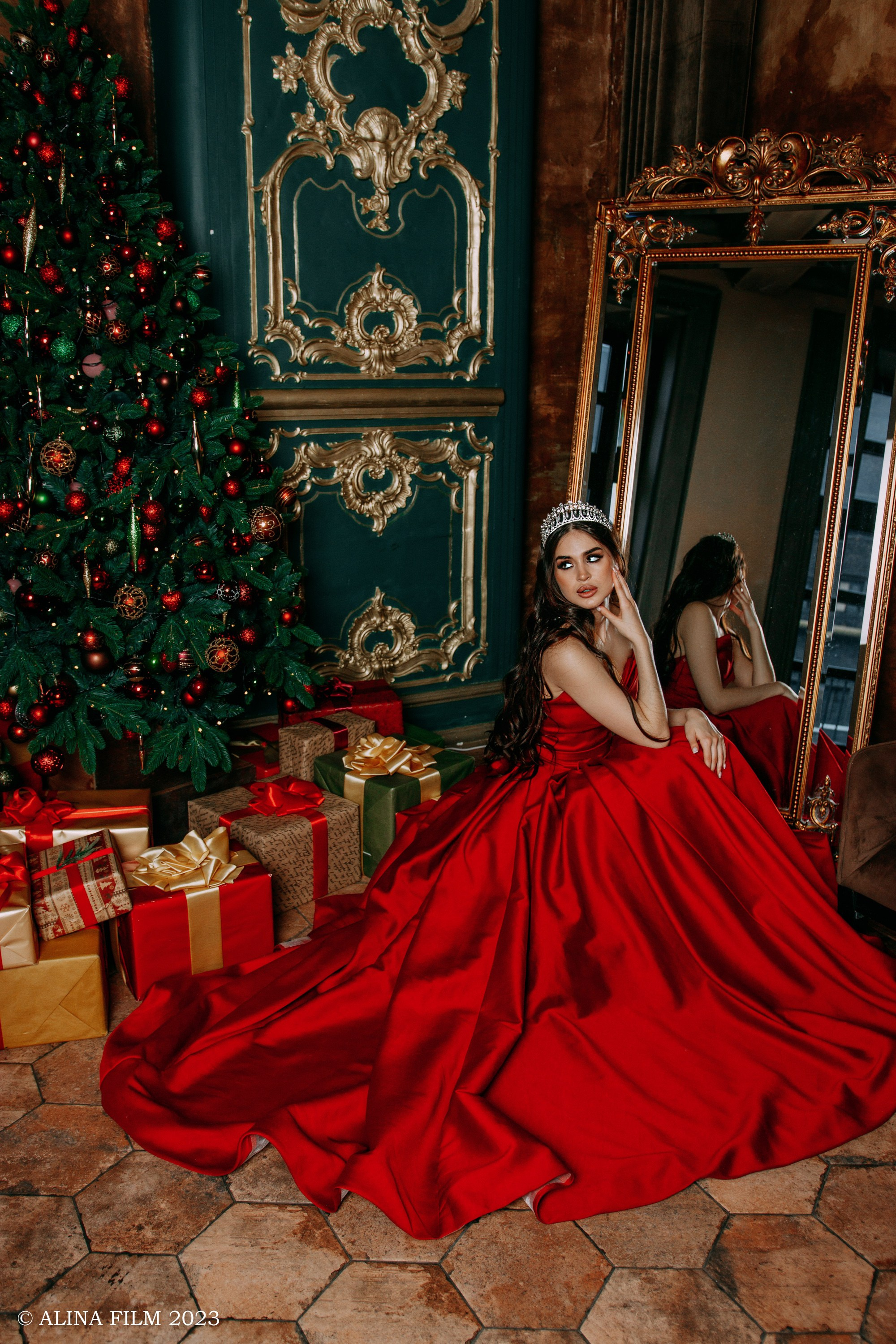 Катя Новый год. Фотограф в Санкт-Петербурге Alina Film