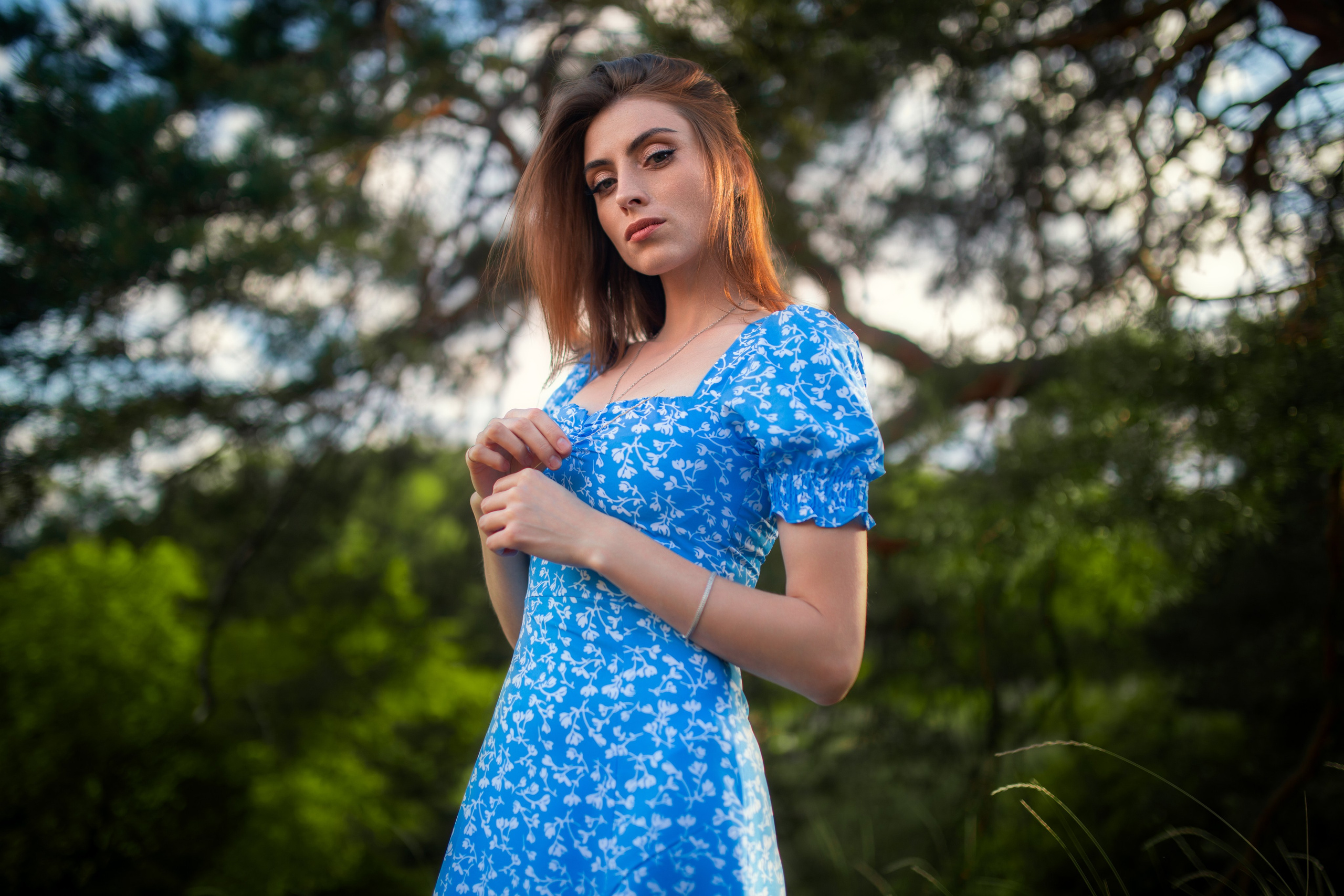 Фотосет на природе с Надеждой в формате для «себя»